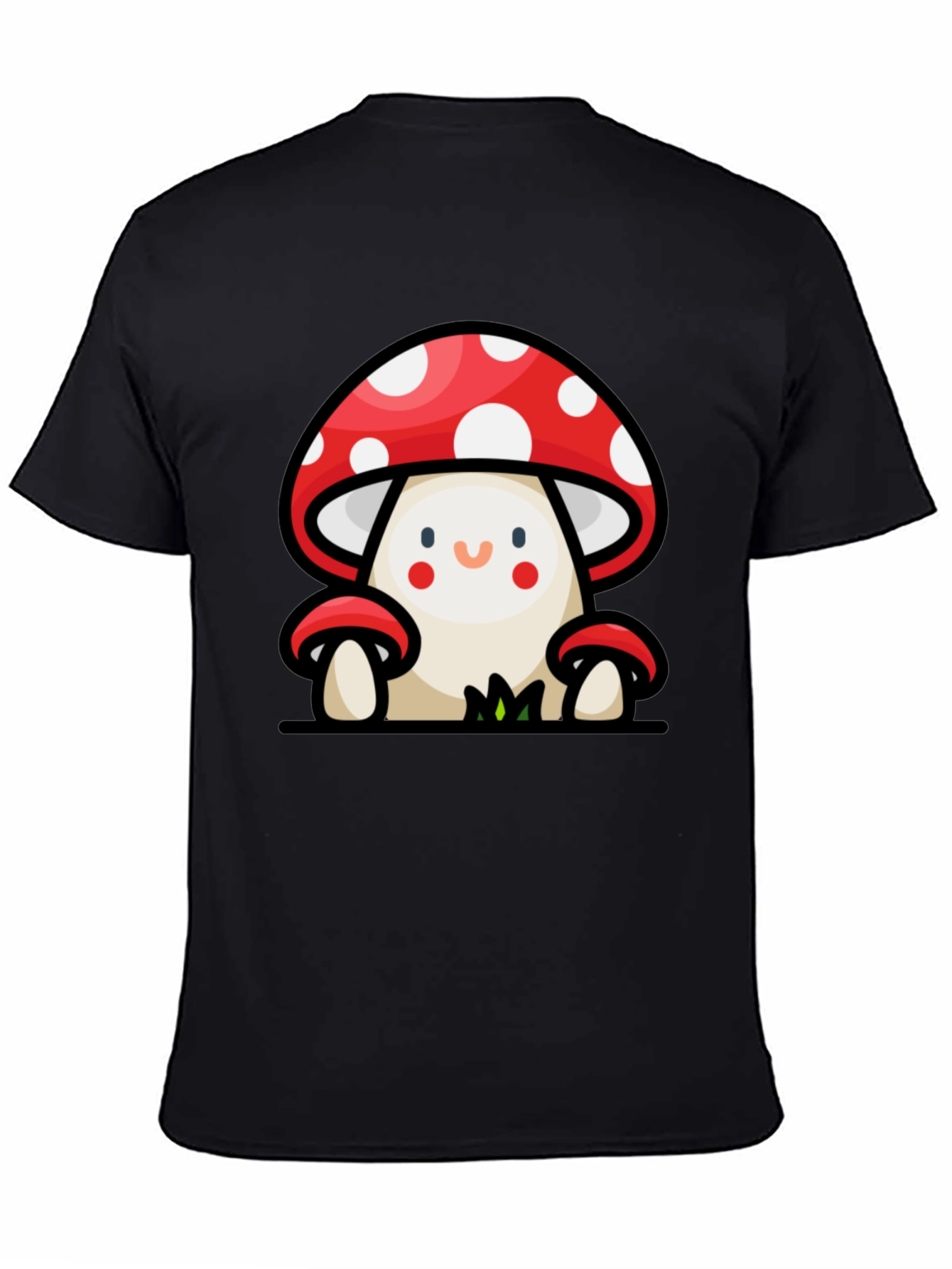 Mushroom Cartoon Graphic Tee