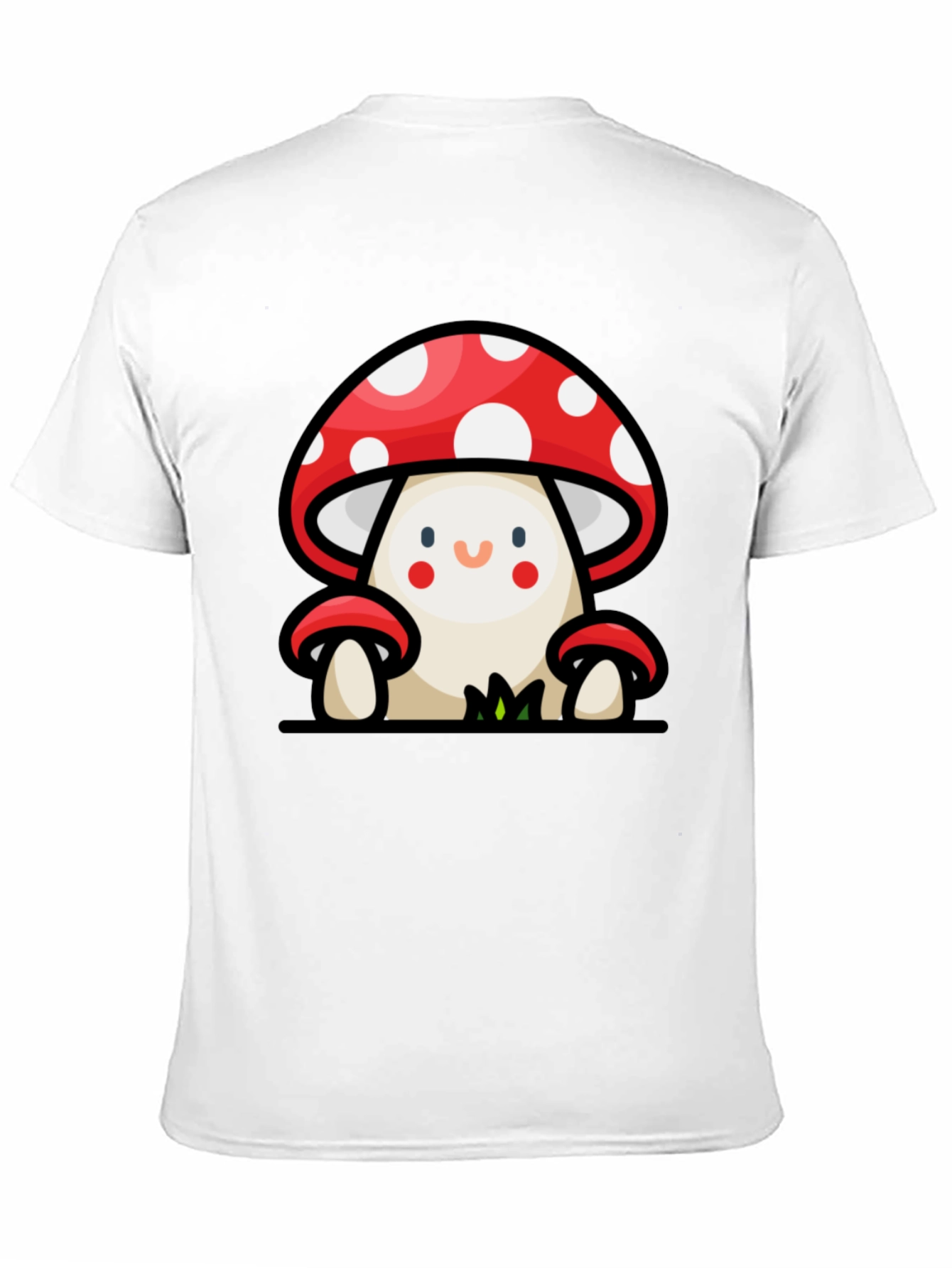 Mushroom Cartoon Graphic Tee