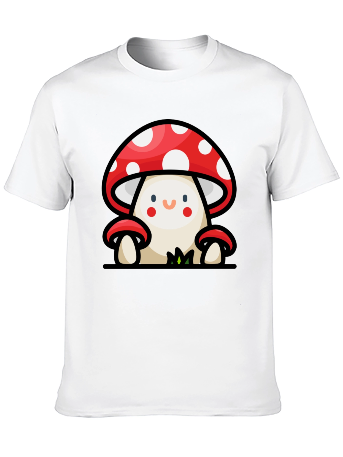 Mushroom Cartoon Graphic Tee