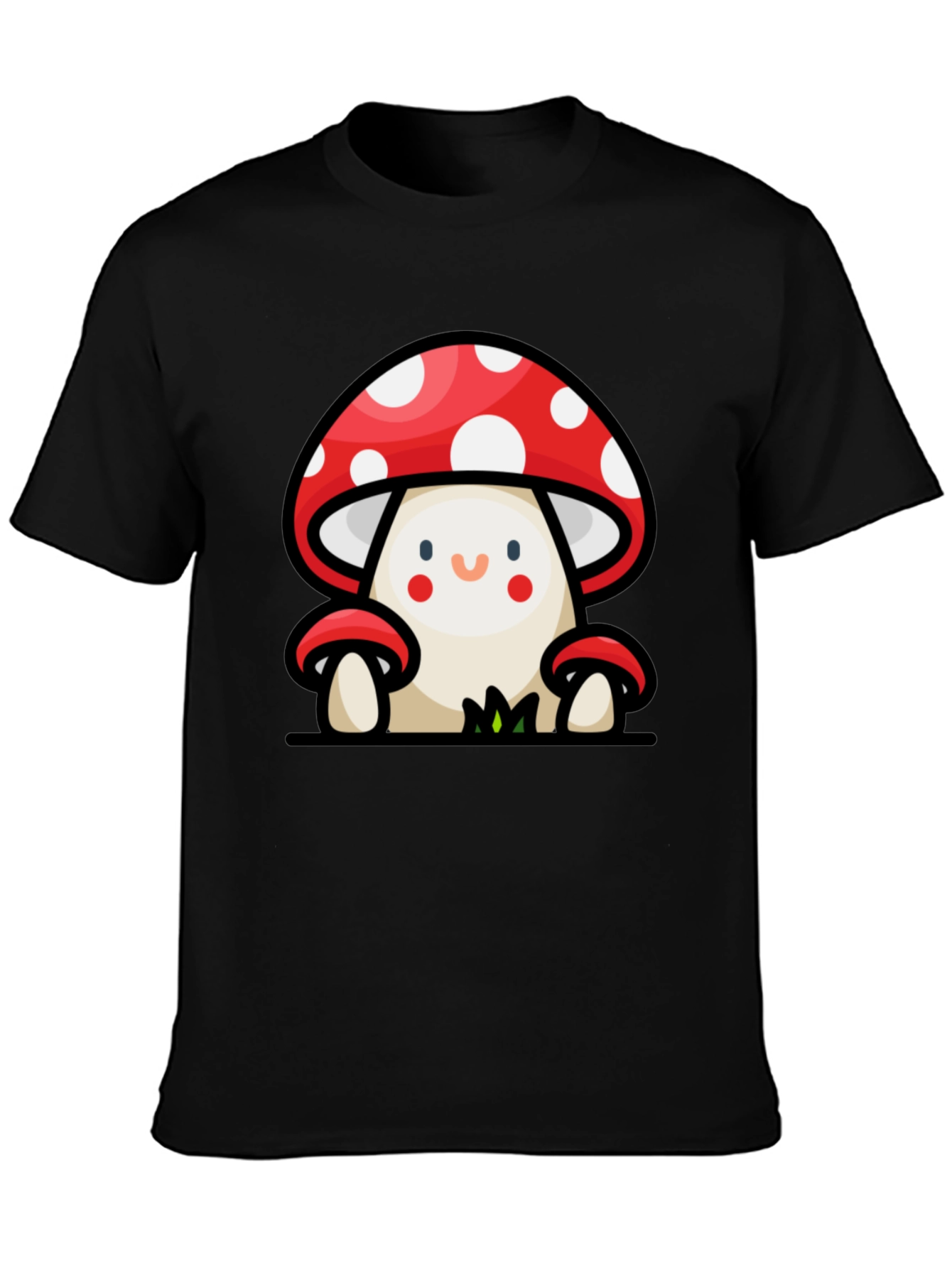 Mushroom Cartoon Graphic Tee