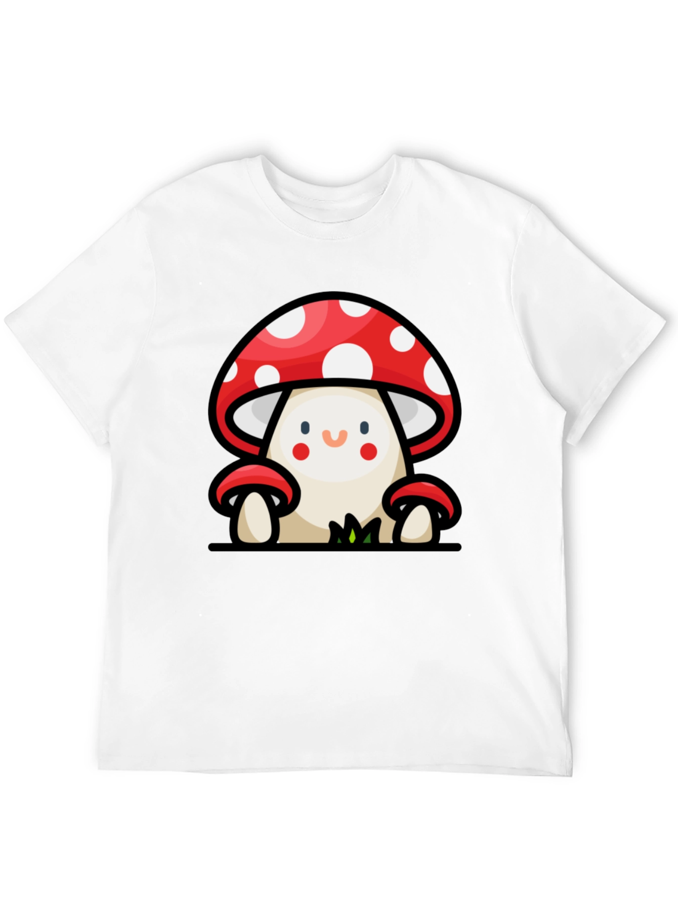 Mushroom Cartoon Graphic Tee