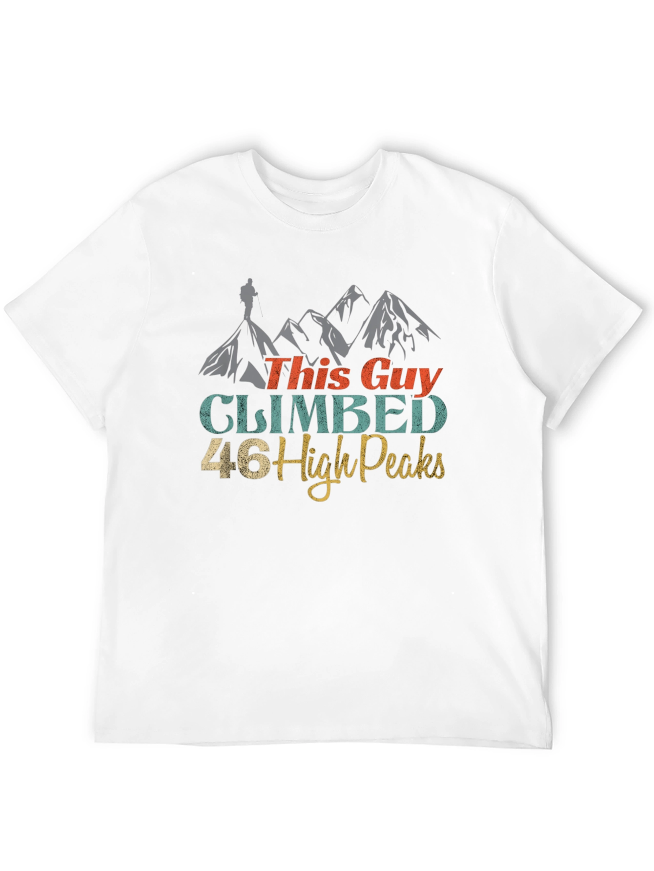 Climbed 46 High Peaks Graphic Tee