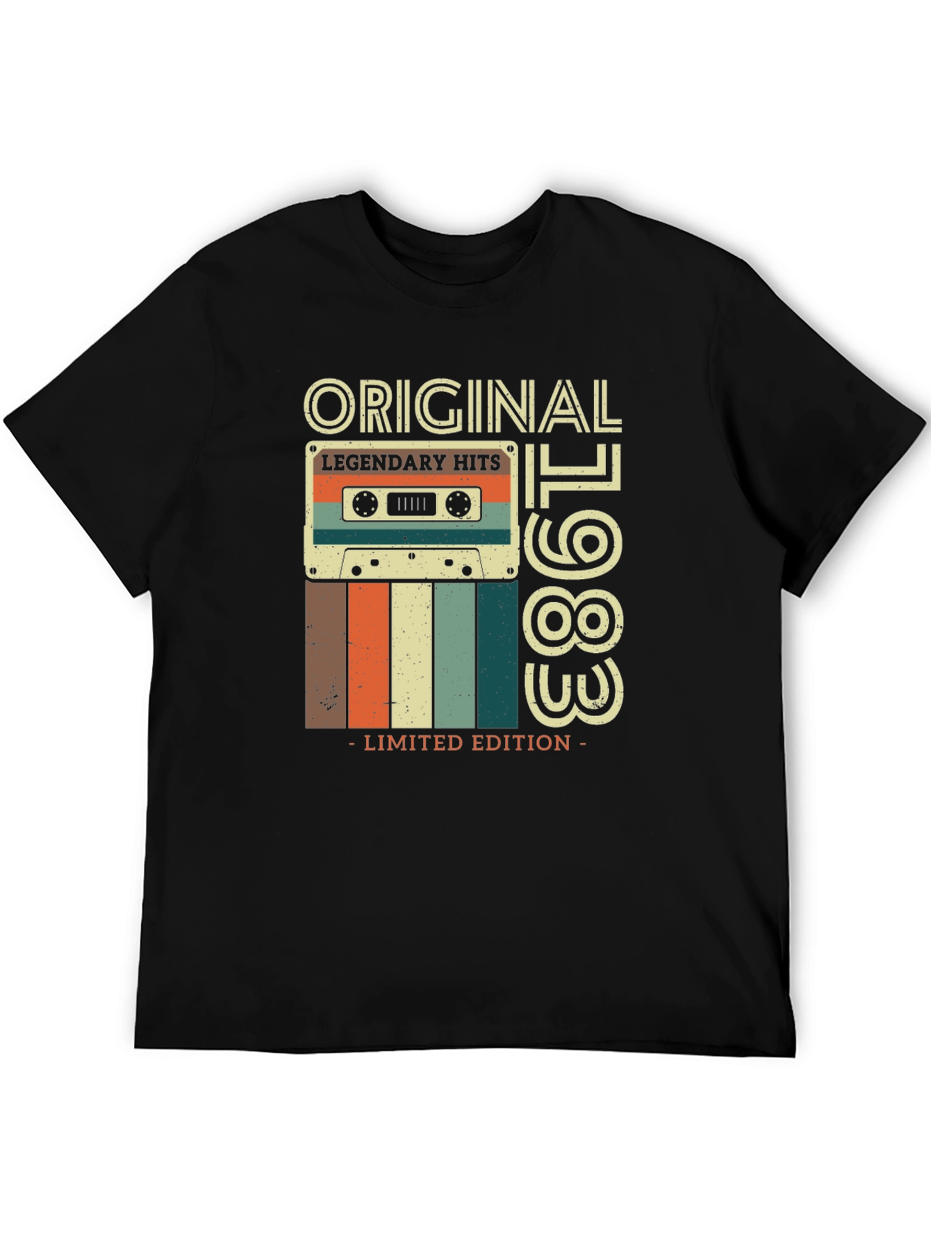 Original 1983 Legendary Hits Cassette T-Shirt