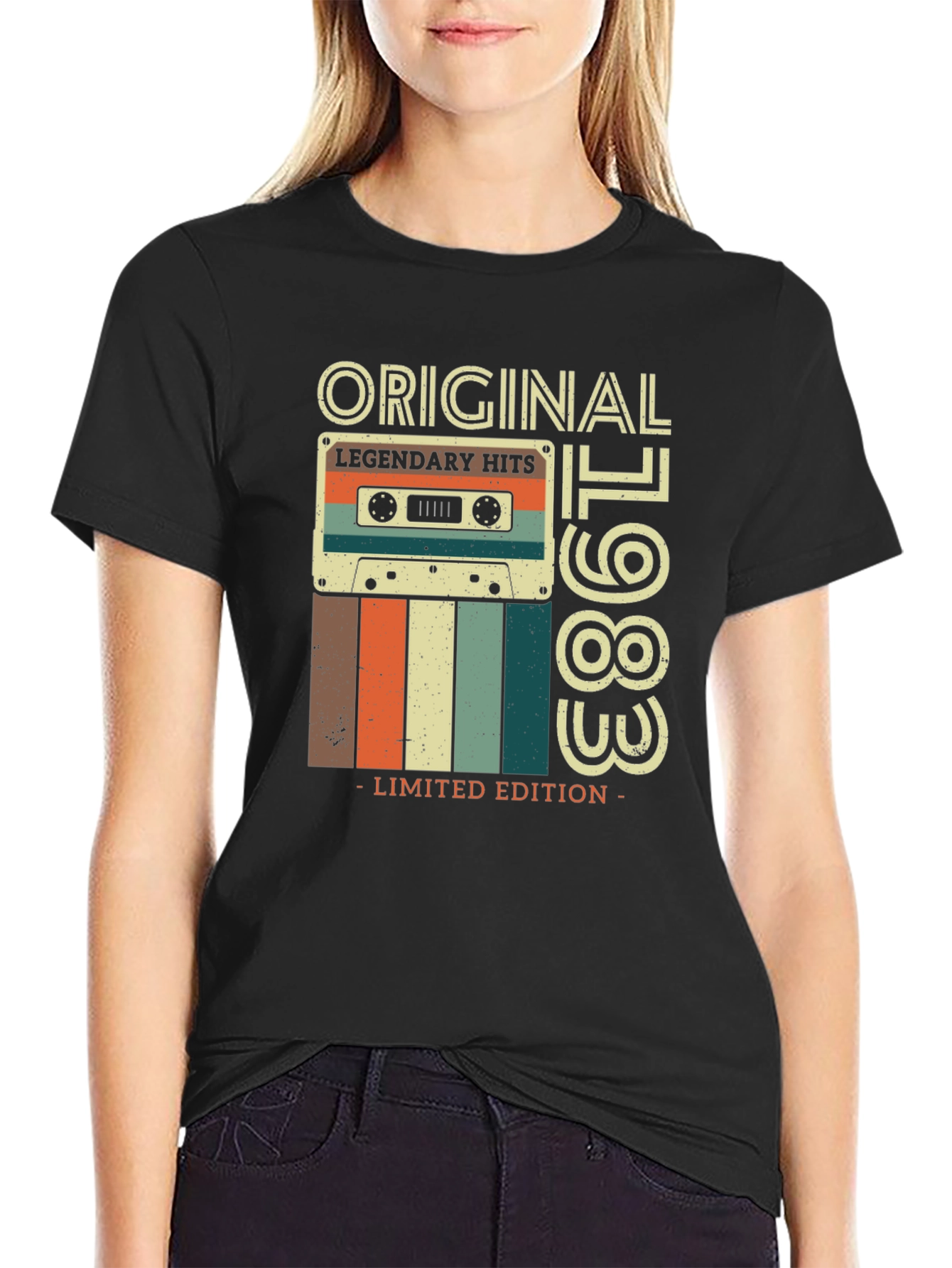 Original 1983 Legendary Hits Cassette T-Shirt