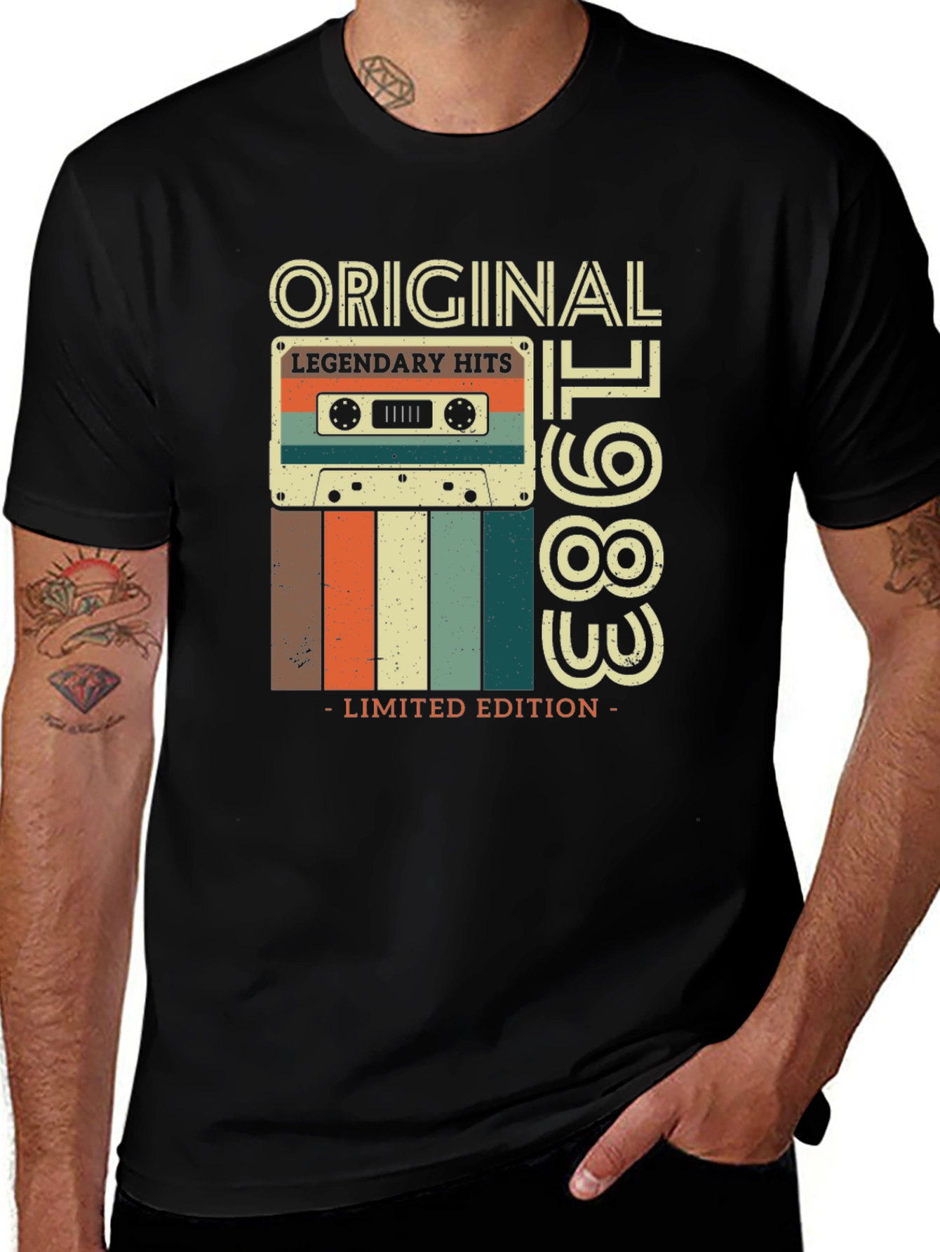 Original 1983 Legendary Hits Cassette T-Shirt