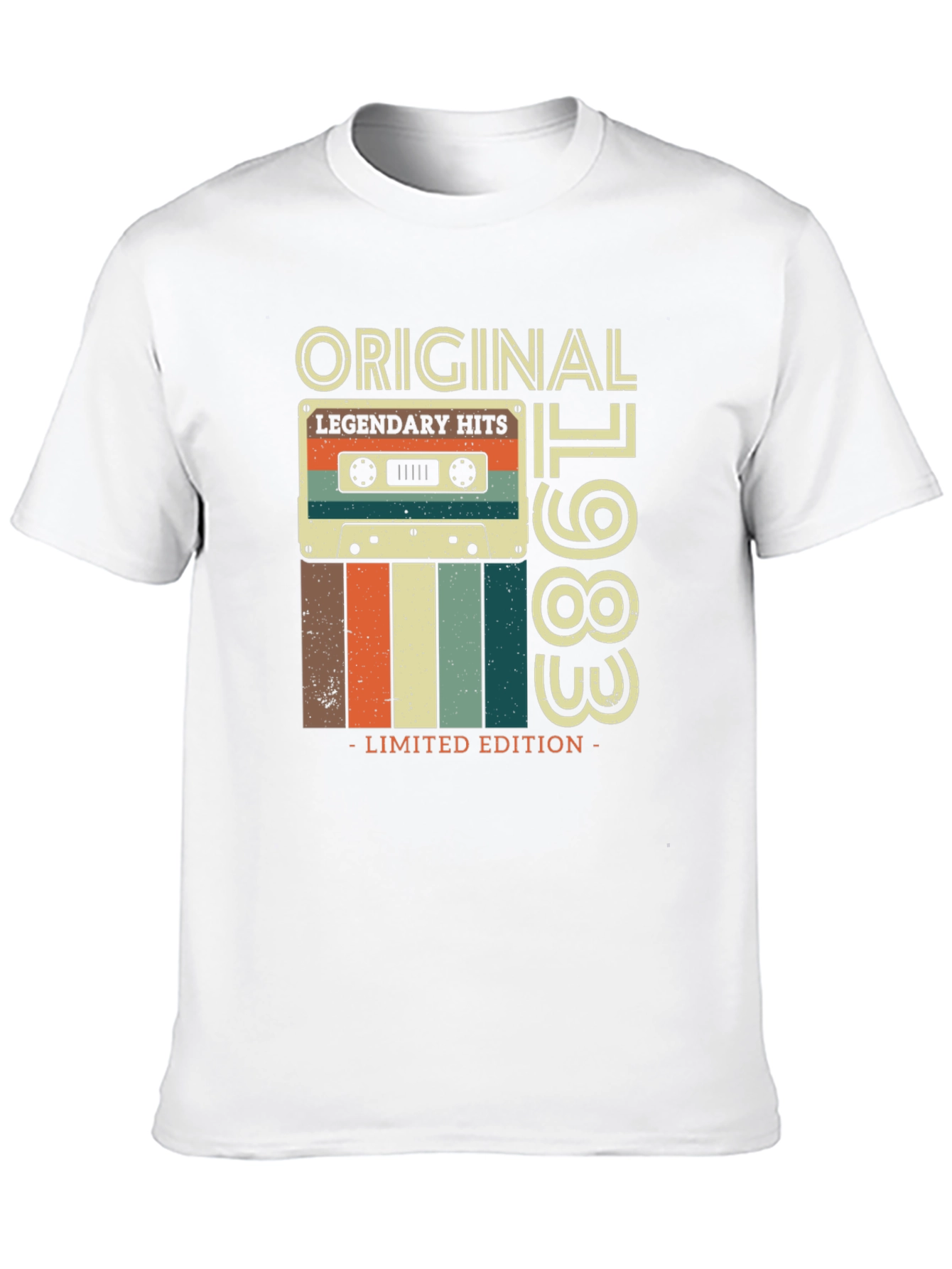 Original 1983 Legendary Hits Cassette T-Shirt