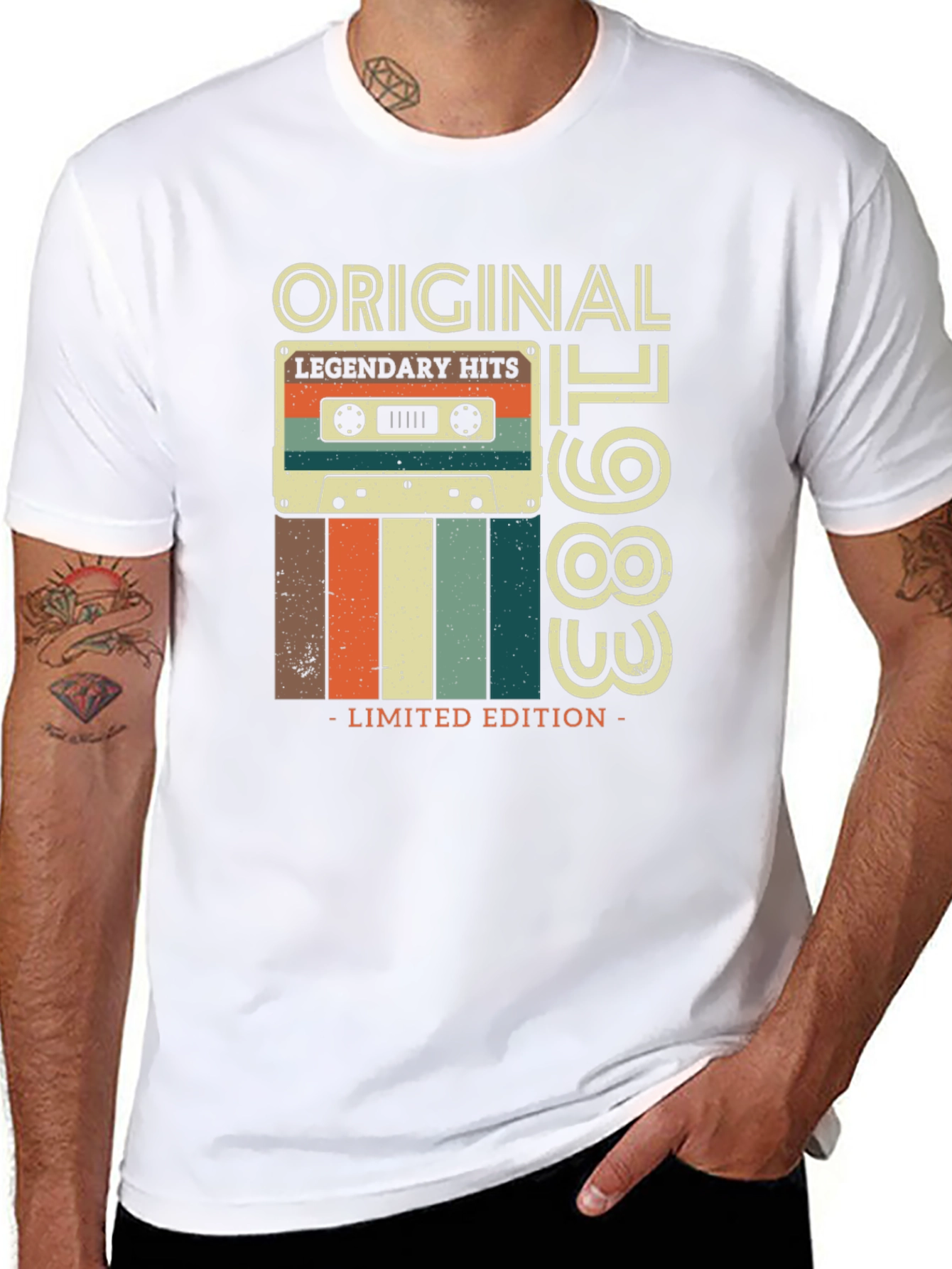 Original 1983 Legendary Hits Cassette T-Shirt