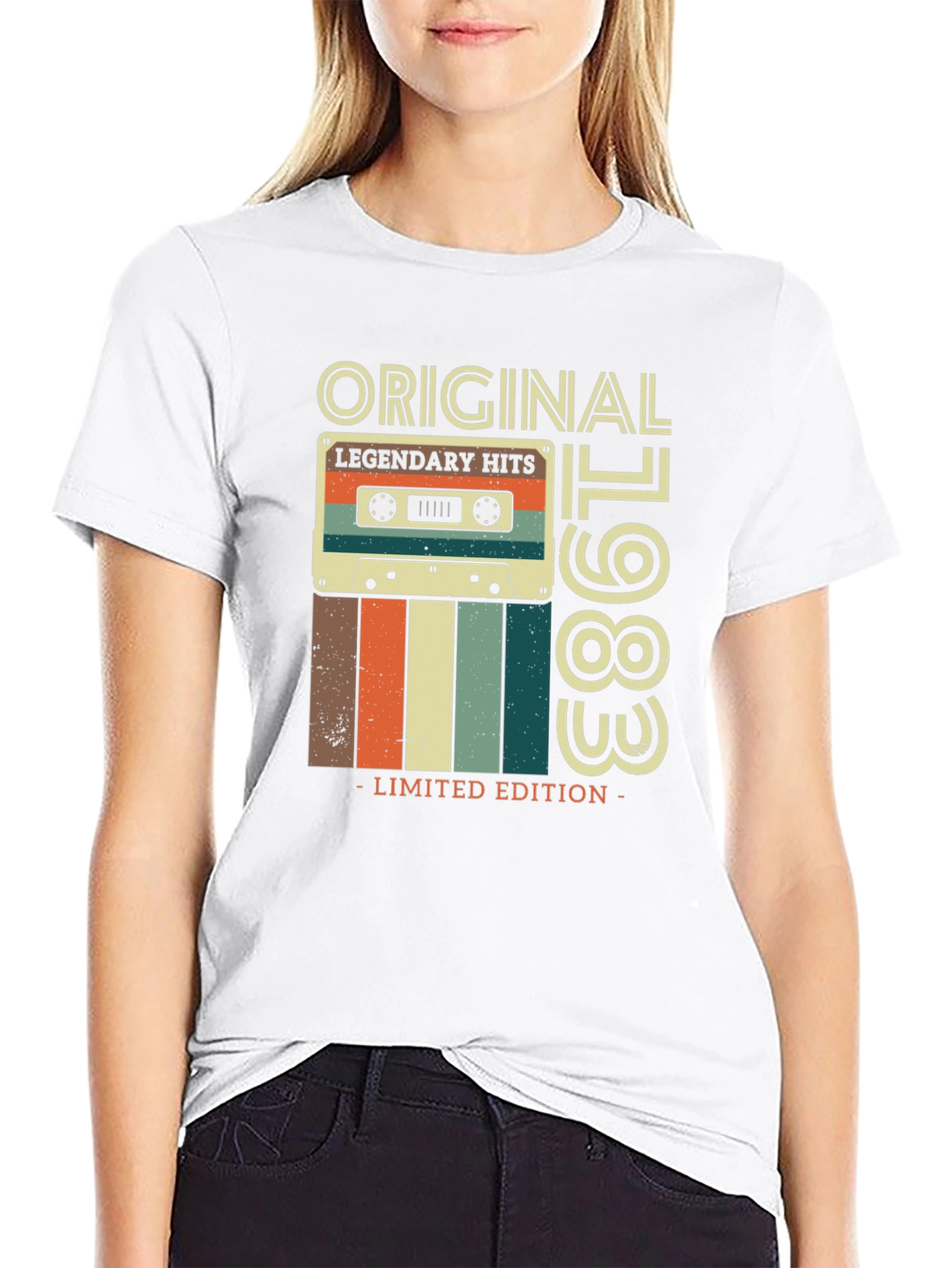 Original 1983 Legendary Hits Cassette T-Shirt