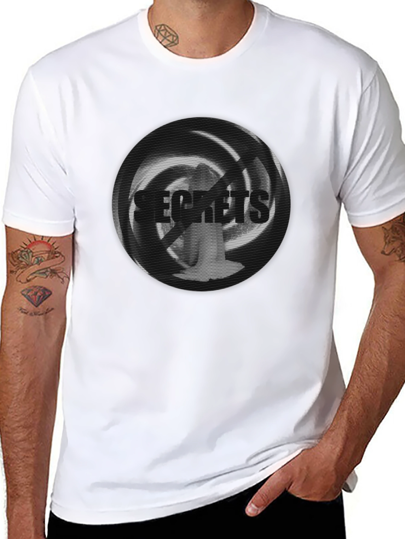 Secrets Graphic Black T-Shirt