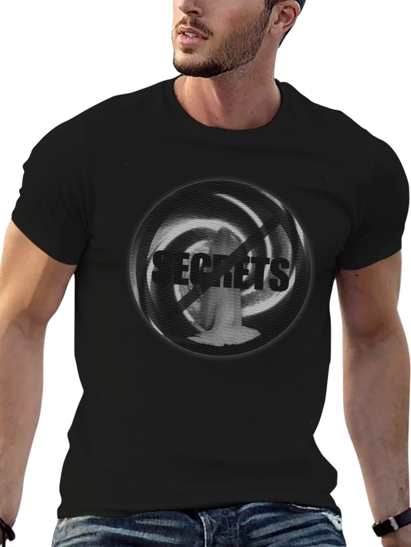 Secrets Graphic Black T-Shirt