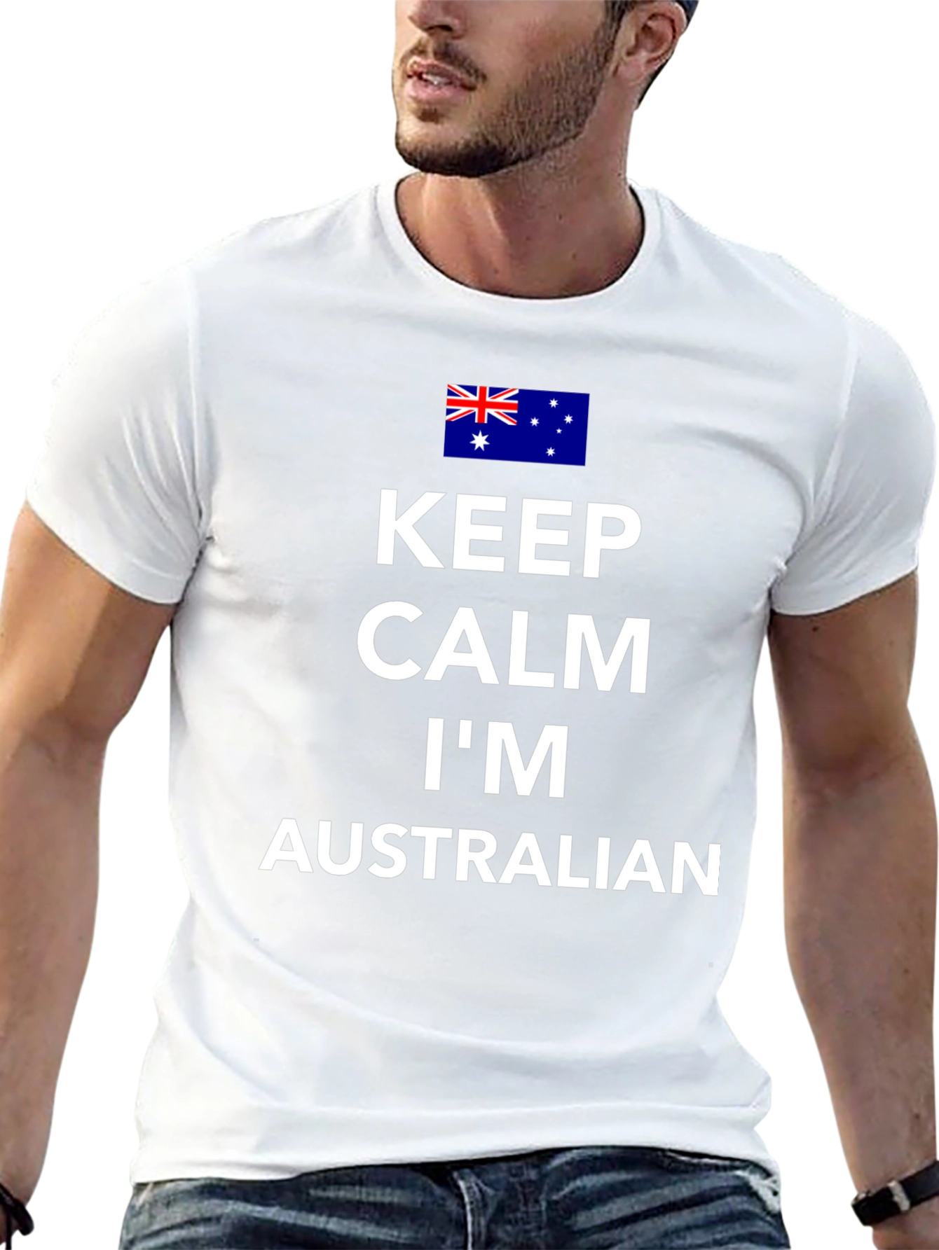 Keep Calm Im Australian T-Shirt