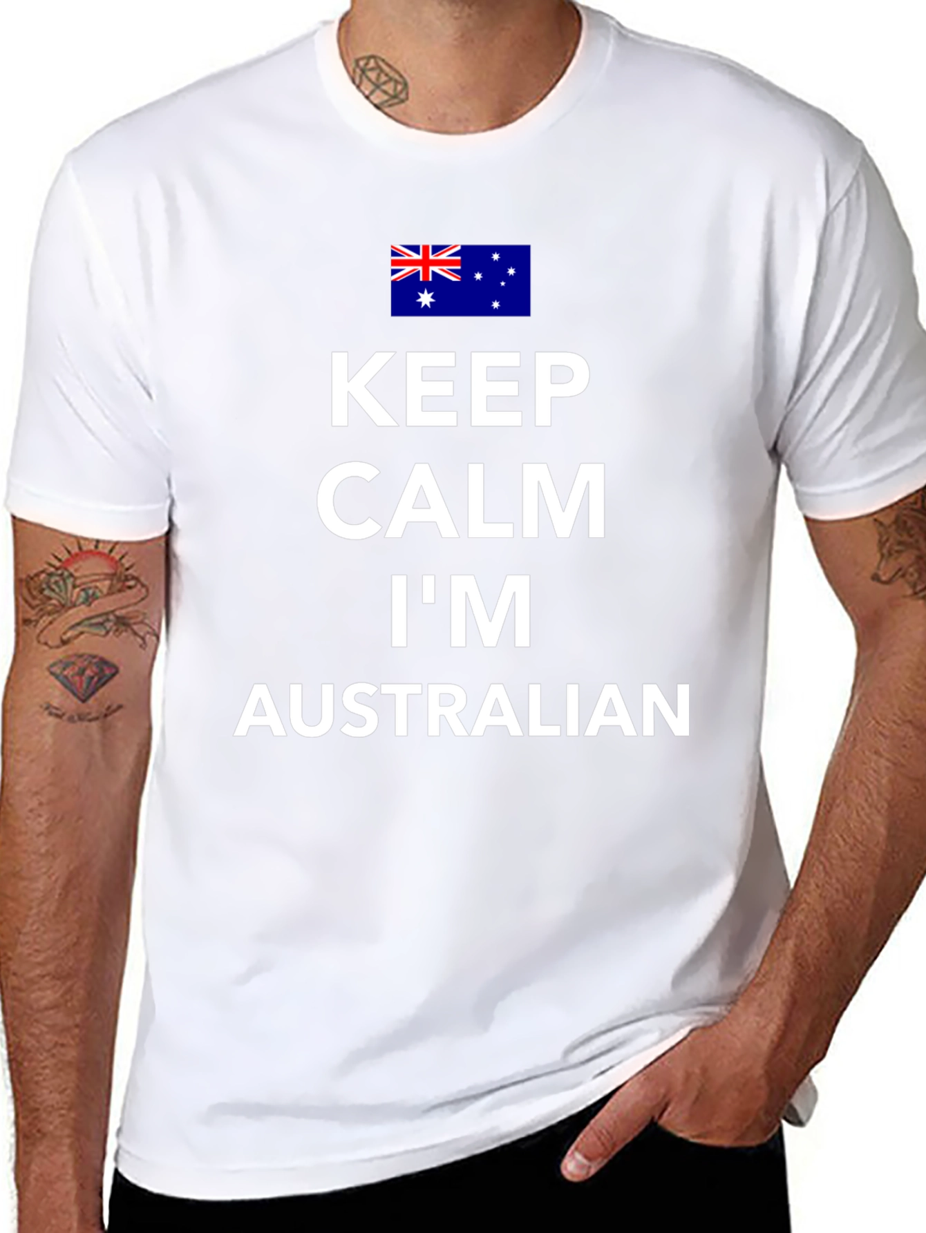Keep Calm Im Australian T-Shirt