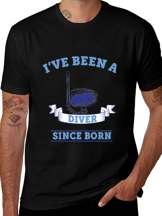Diver Since Born T-Shirt - Scuba Diving Gift