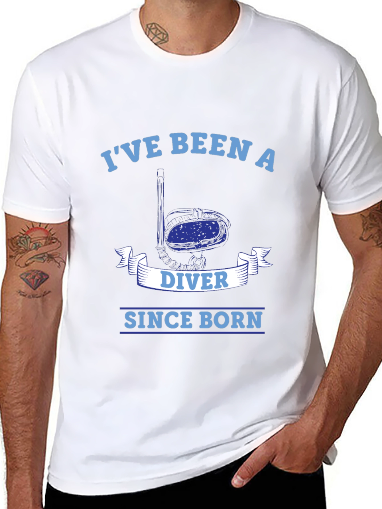 Diver Since Born T-Shirt - Scuba Diving Gift
