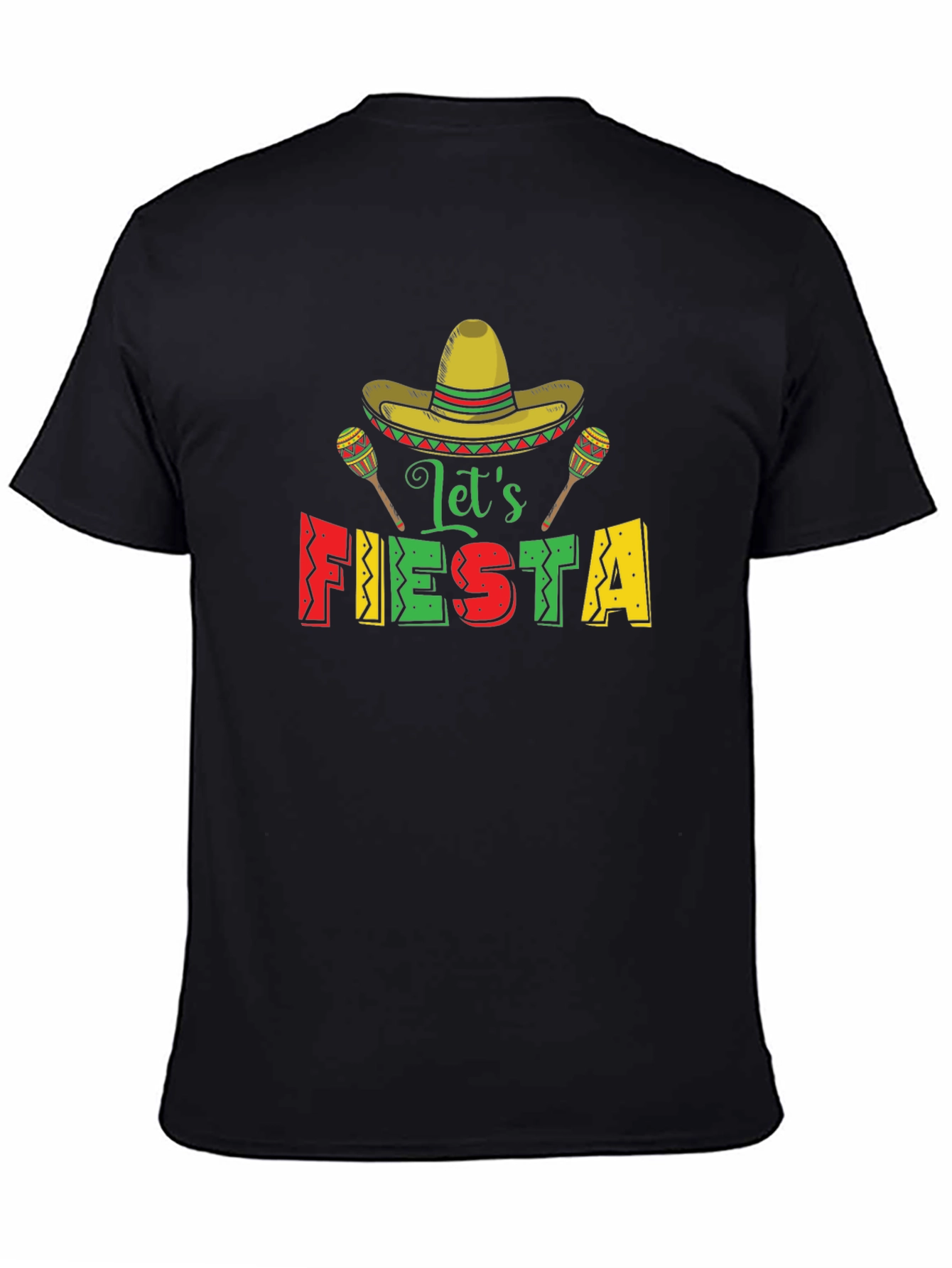 Lets Fiesta Graphic T-Shirt