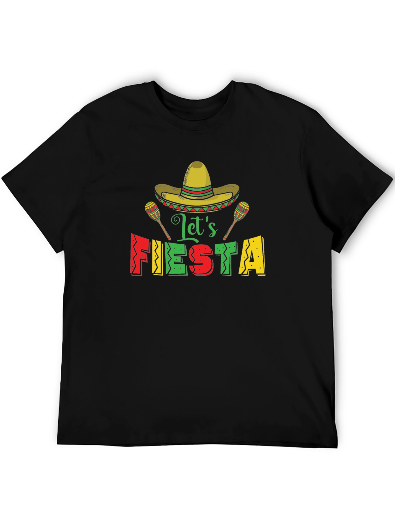 Lets Fiesta Graphic T-Shirt