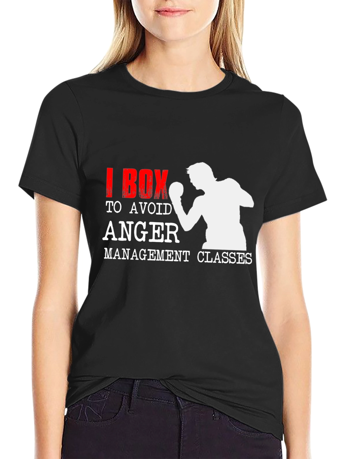 I Box to Avoid Anger Management Classes T-Shirt