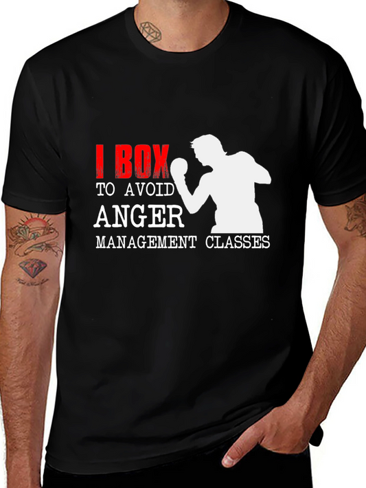 I Box to Avoid Anger Management Classes T-Shirt