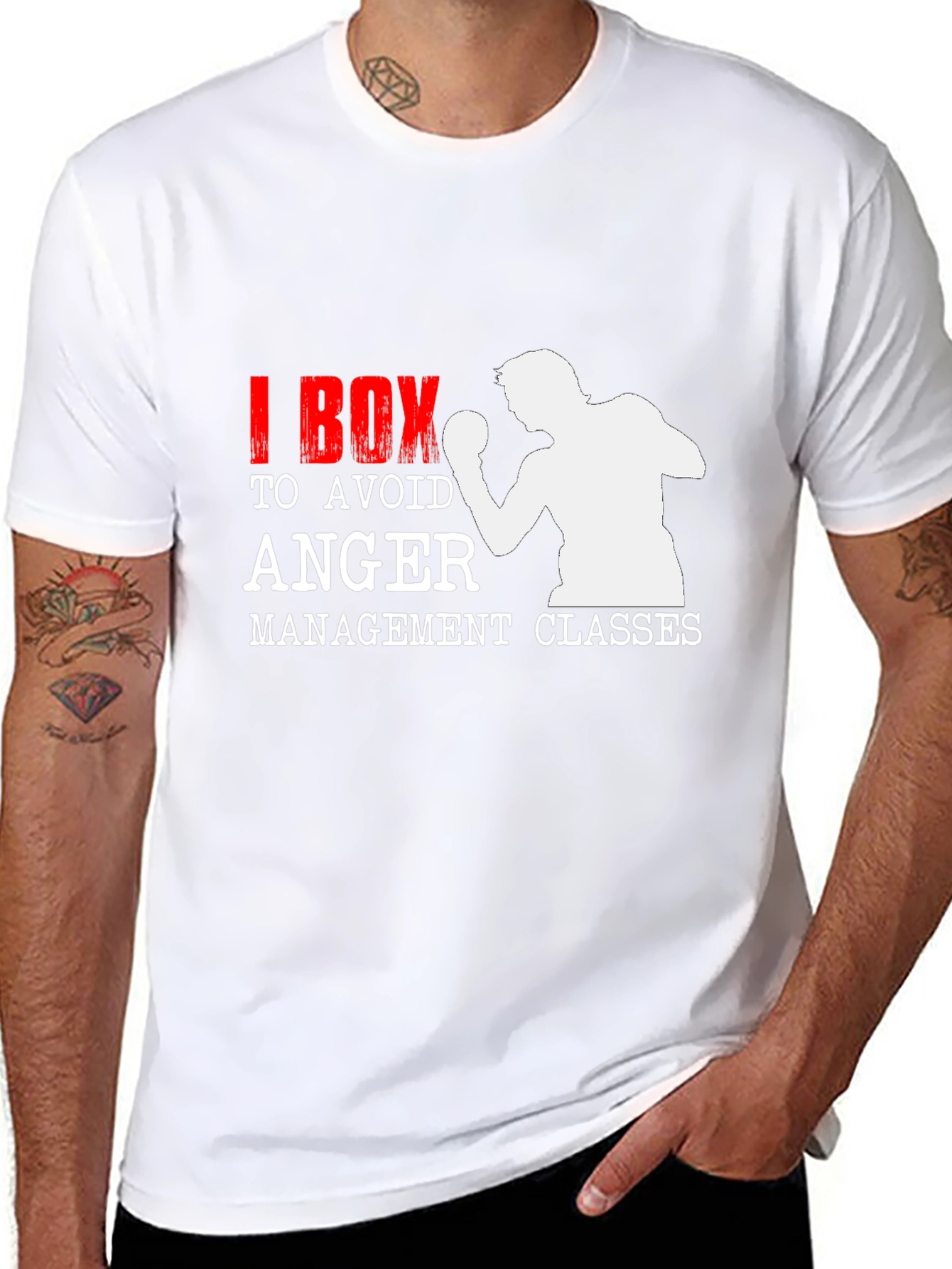 I Box to Avoid Anger Management Classes T-Shirt