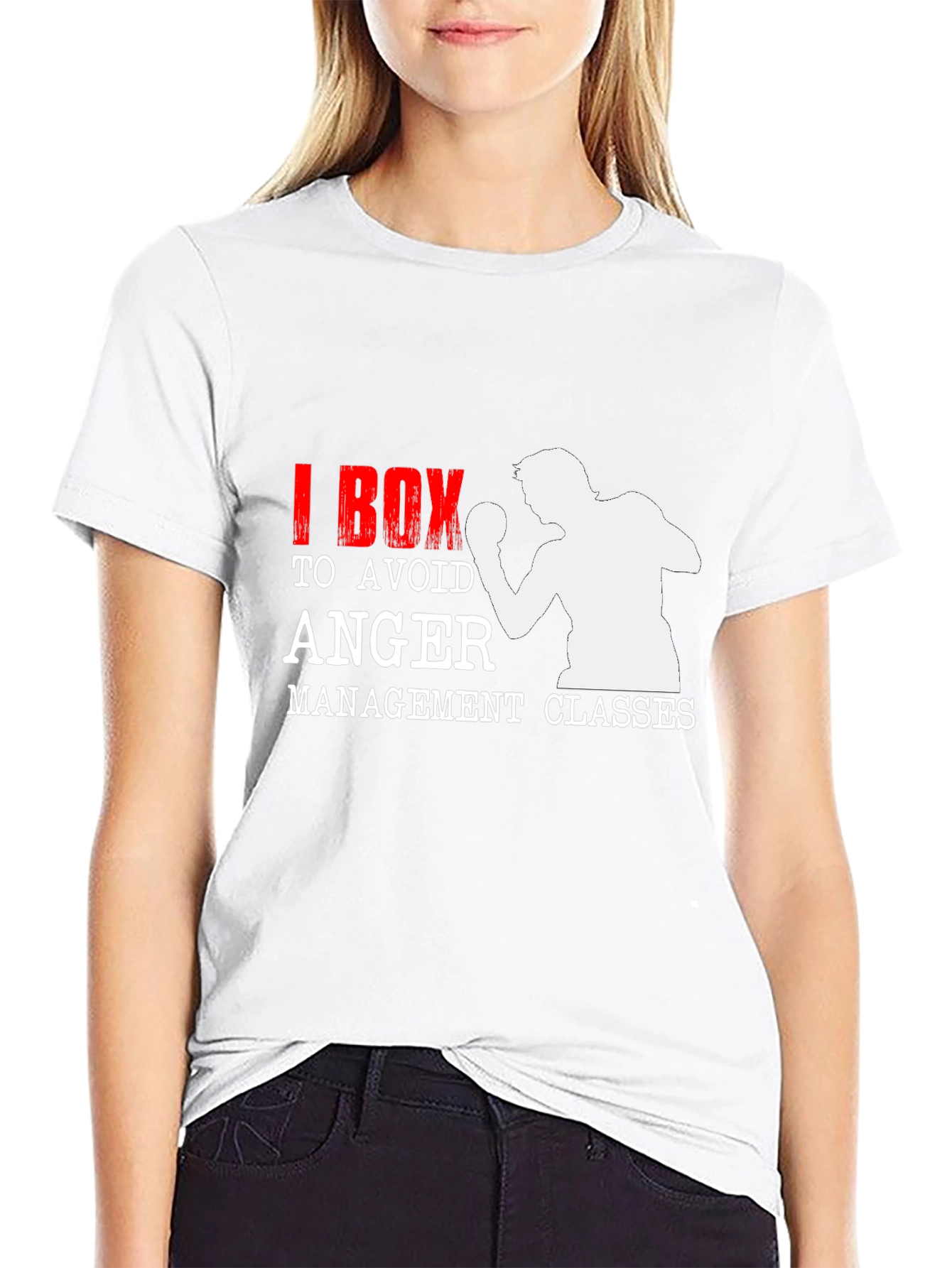 I Box to Avoid Anger Management Classes T-Shirt