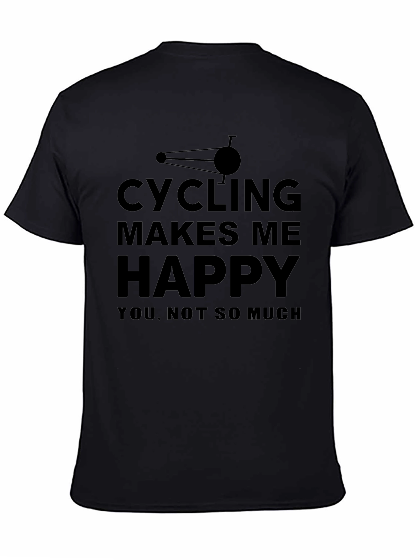 Cycling Makes Me Happy Tee