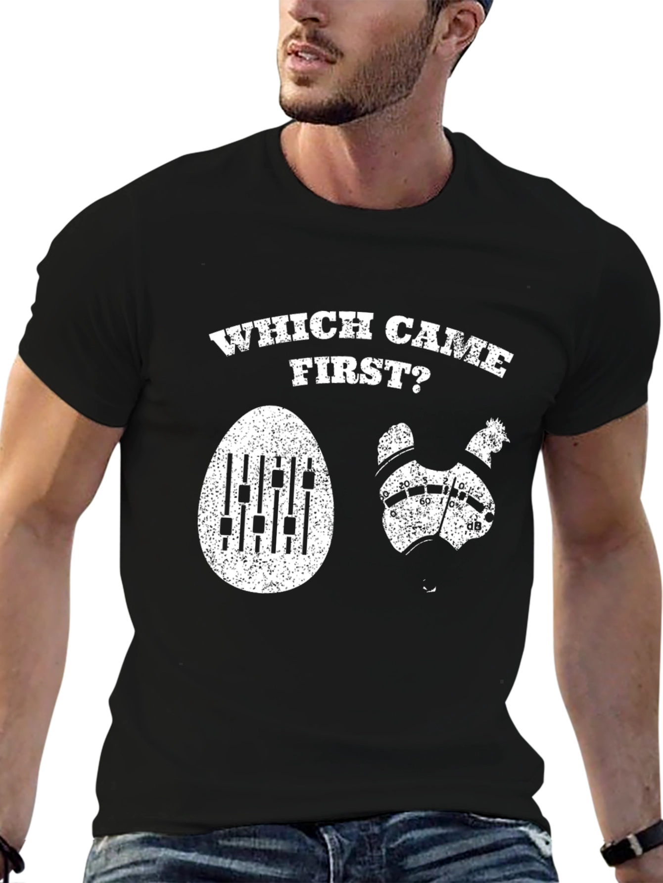 Which Came First? Music Producer T-Shirt