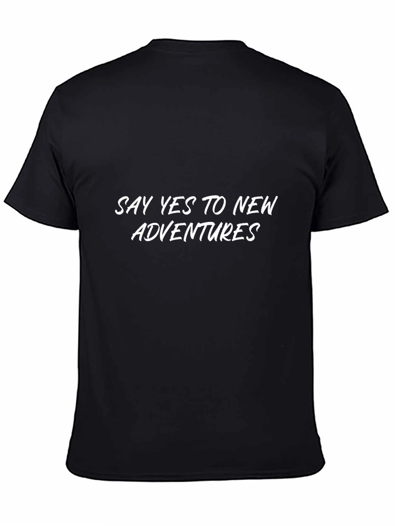 New Adventures Black Graphic Tee