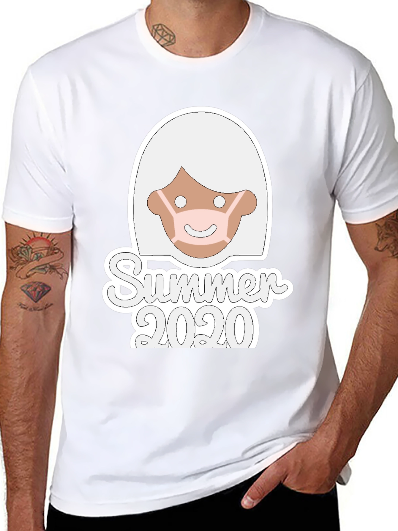 Summer 2020 Face Mask T-Shirt