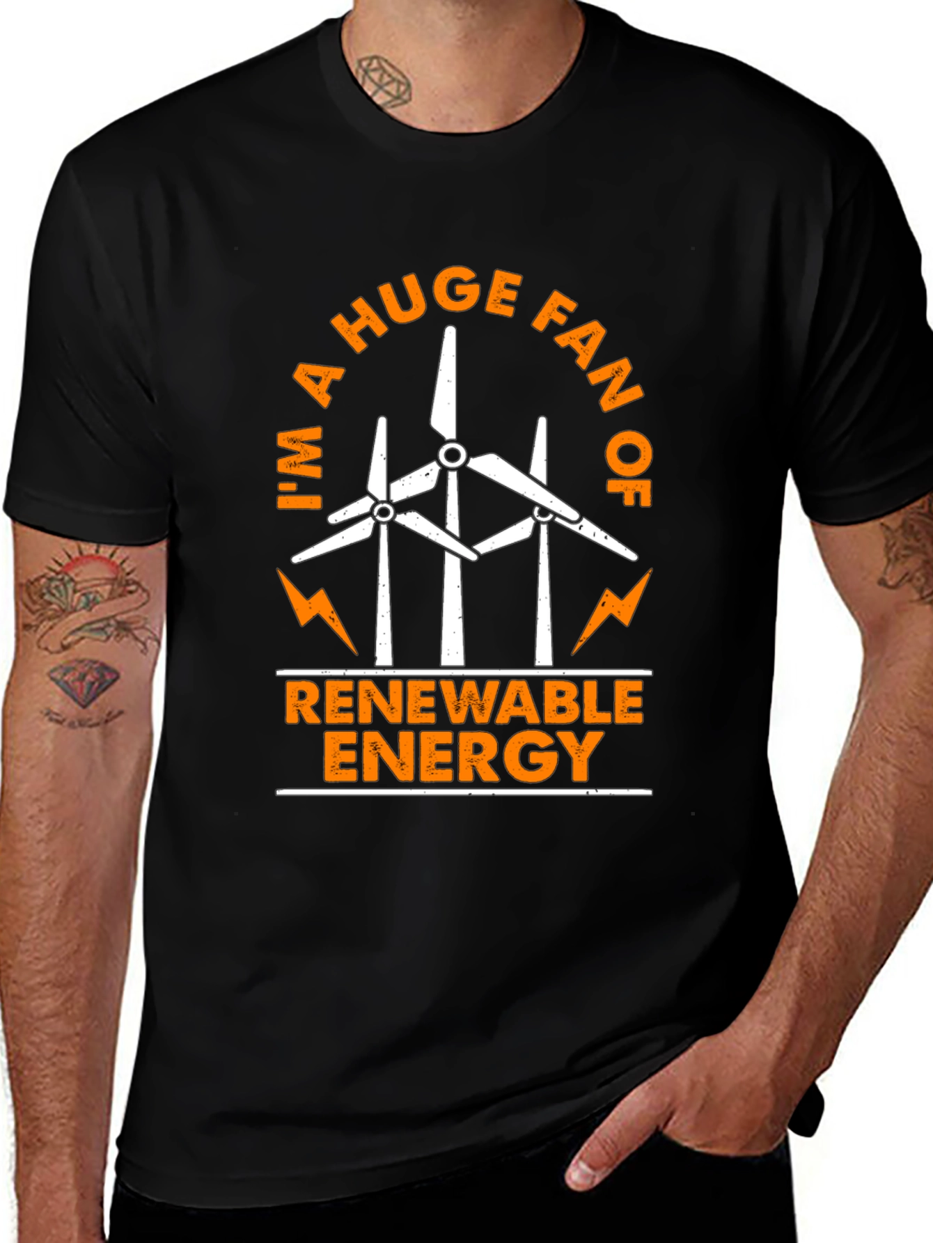 Renewable Energy Fan T-Shirt - Eco Friendly