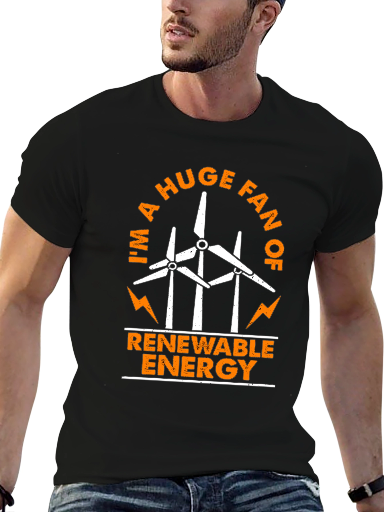 Renewable Energy Fan T-Shirt - Eco Friendly