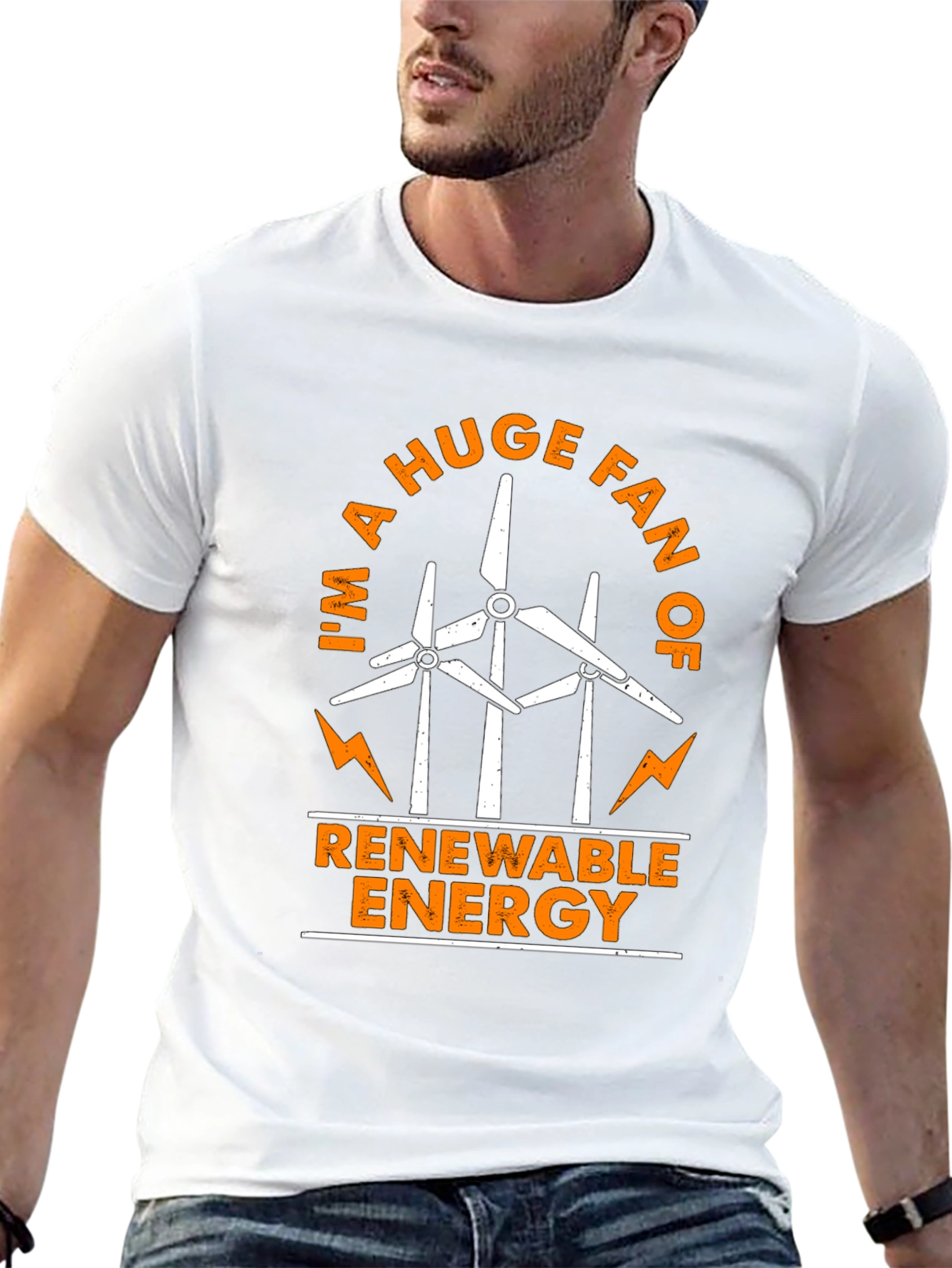 Renewable Energy Fan T-Shirt - Eco Friendly