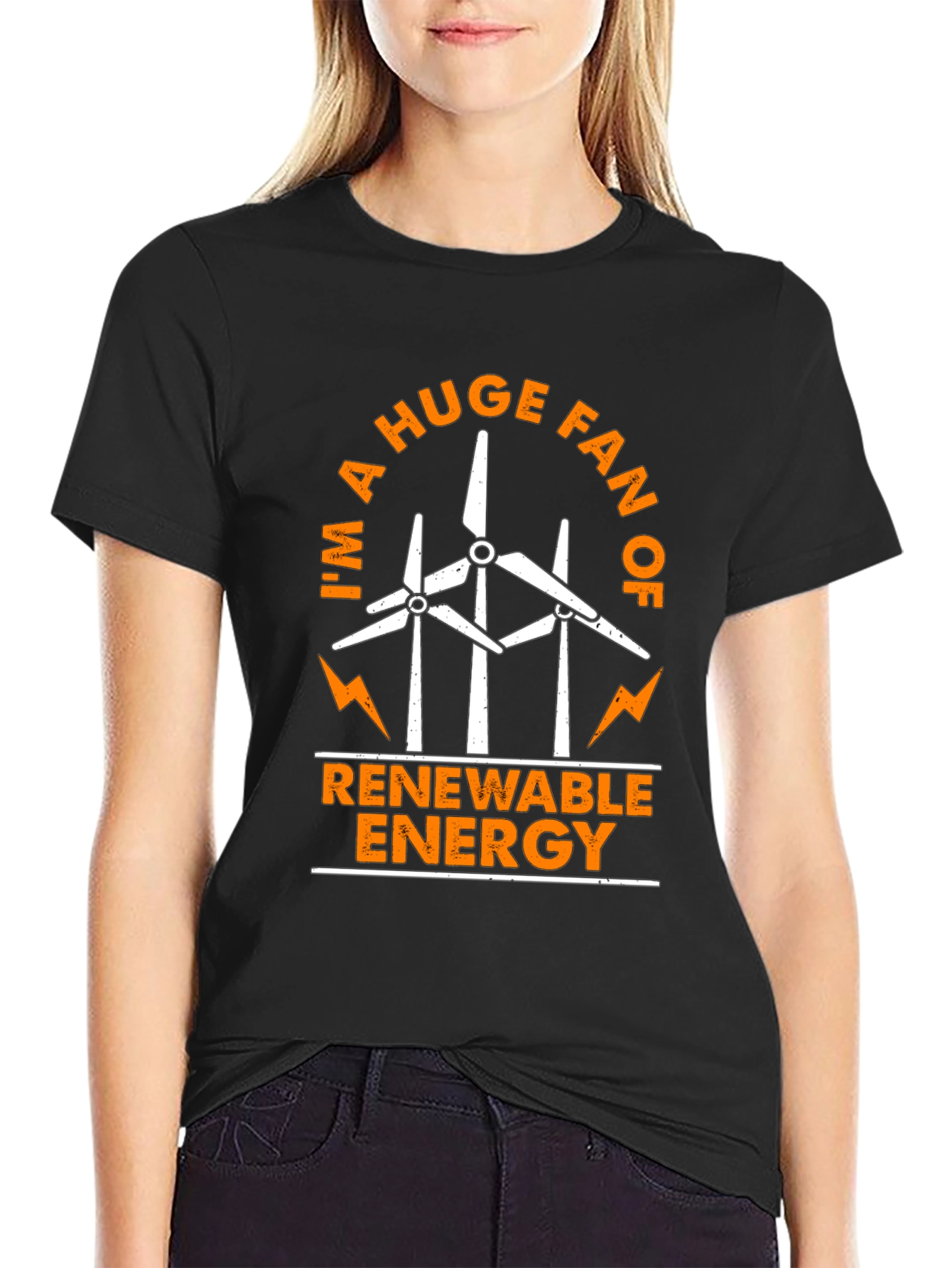 Renewable Energy Fan T-Shirt - Eco Friendly