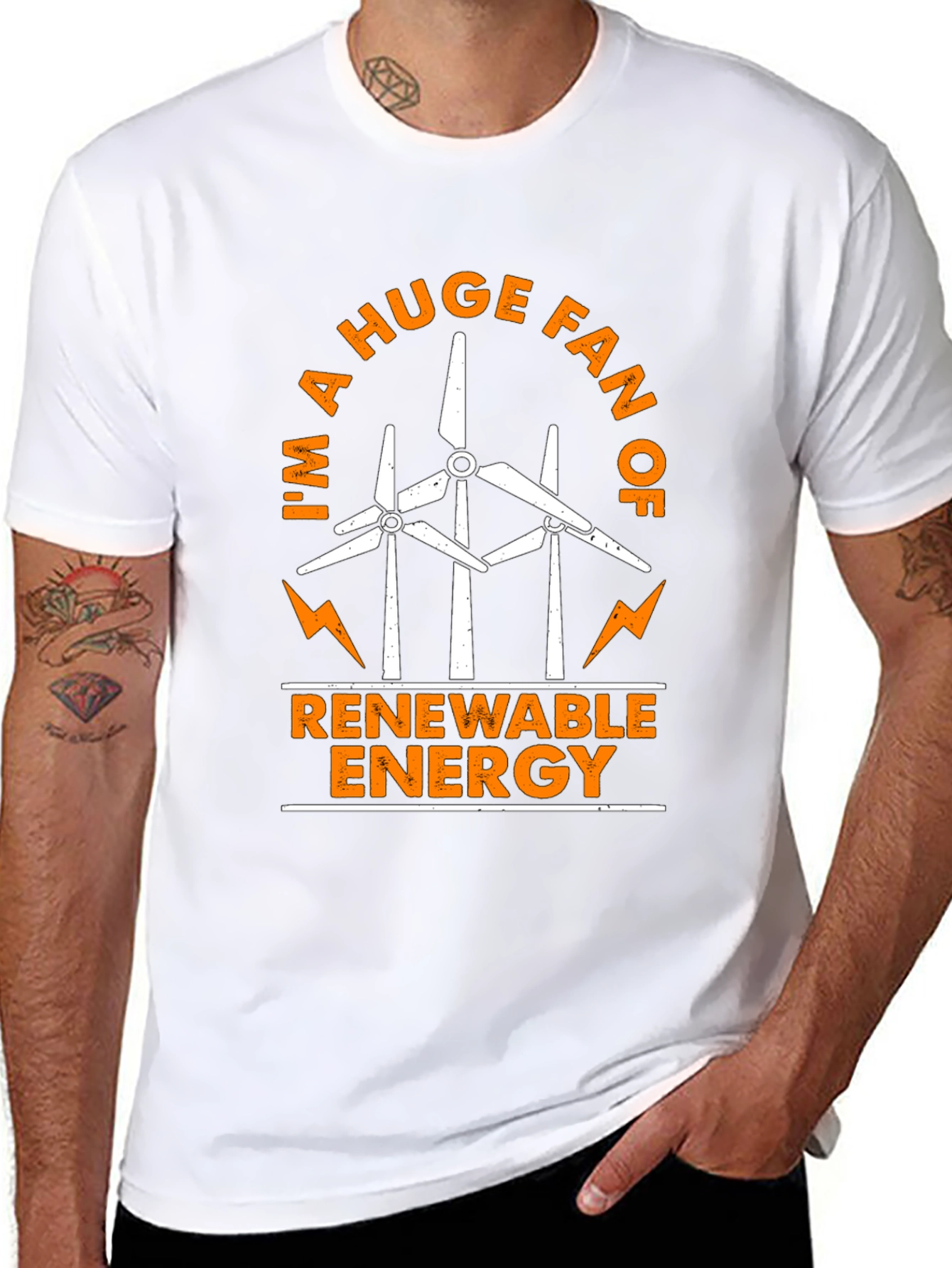 Renewable Energy Fan T-Shirt - Eco Friendly