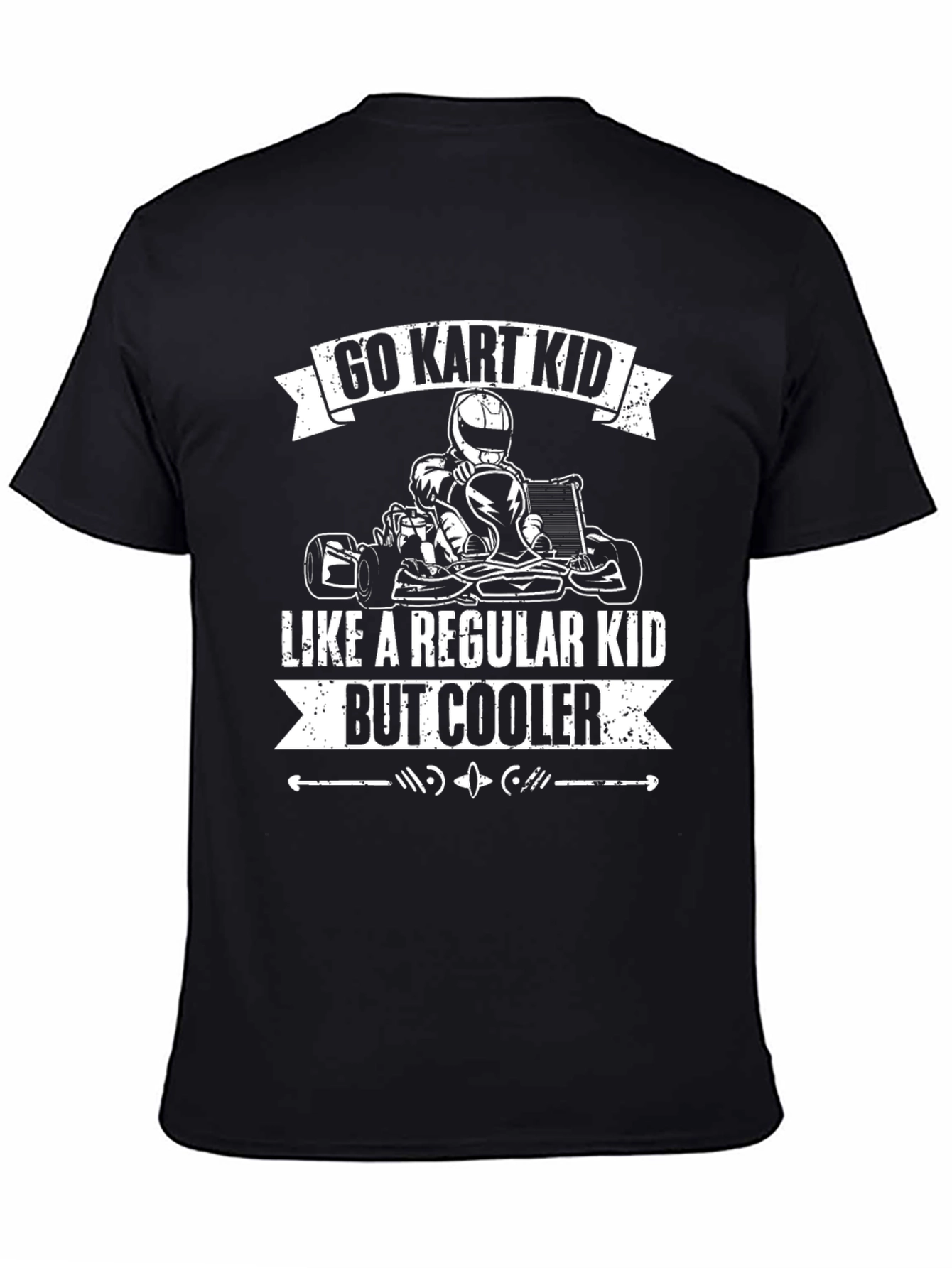 Go Kart Kid T-Shirt - Regular Kid But Cooler!