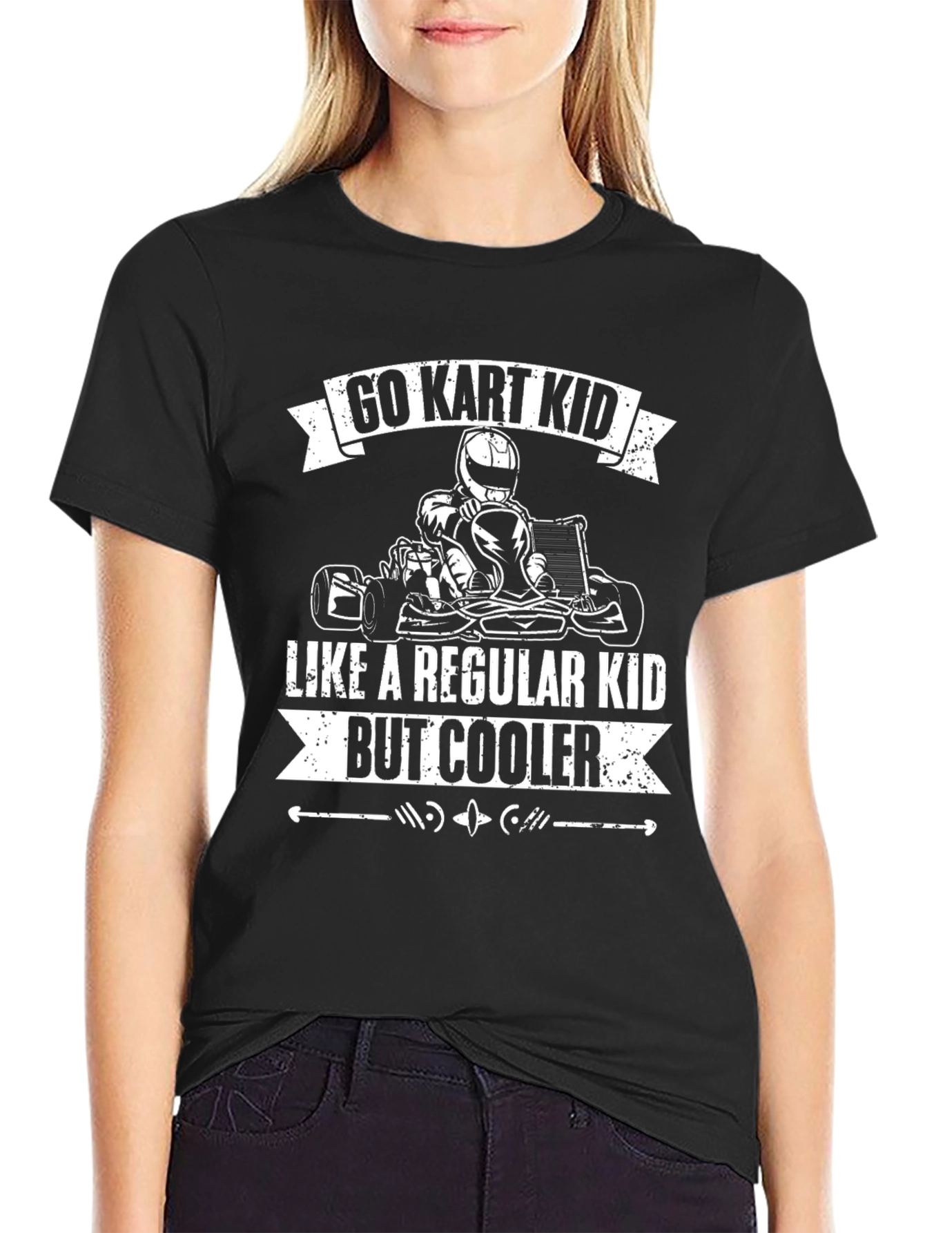 Go Kart Kid T-Shirt - Regular Kid But Cooler!