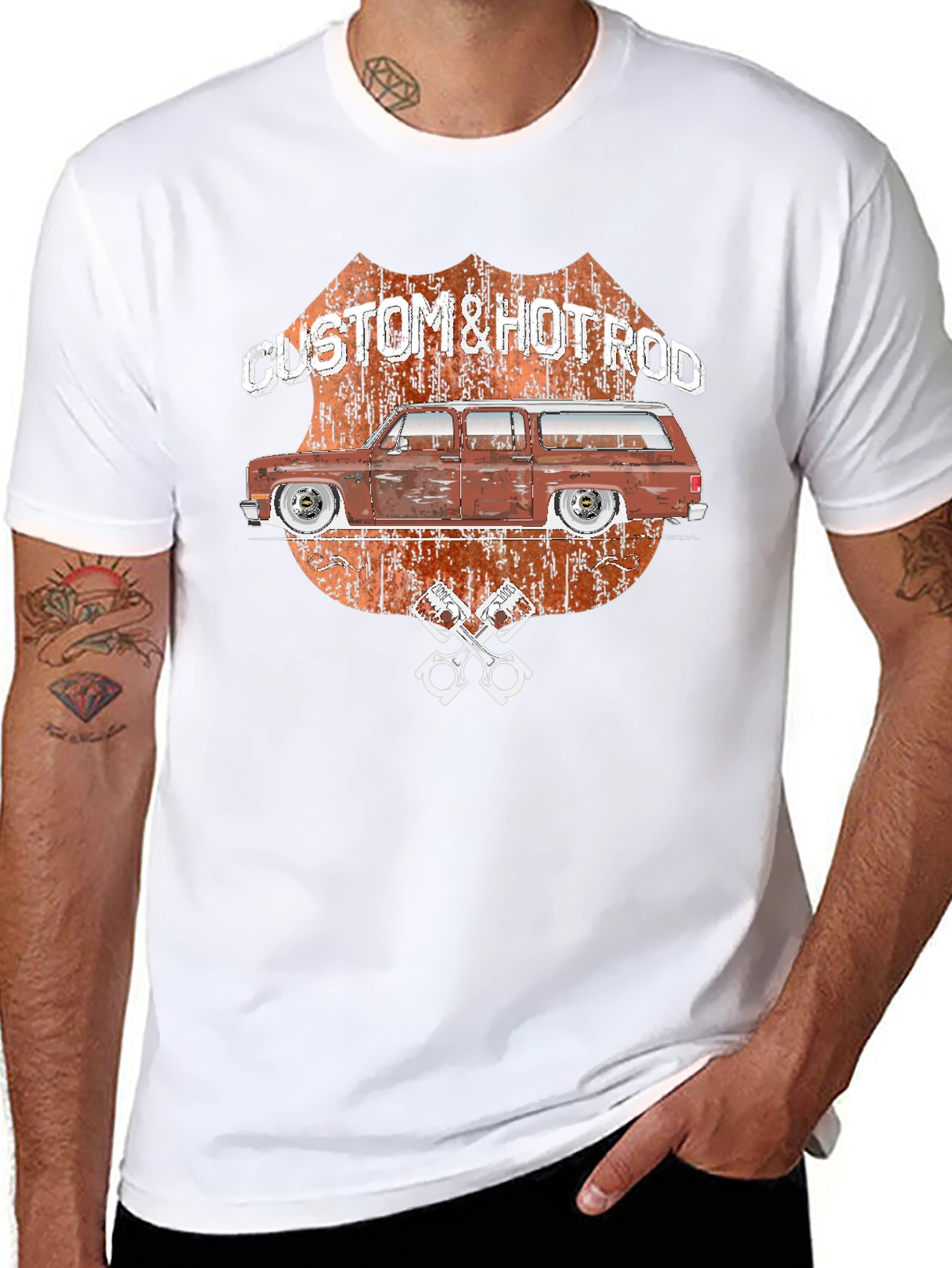Custom & Hot Rod Truck Graphic Tee