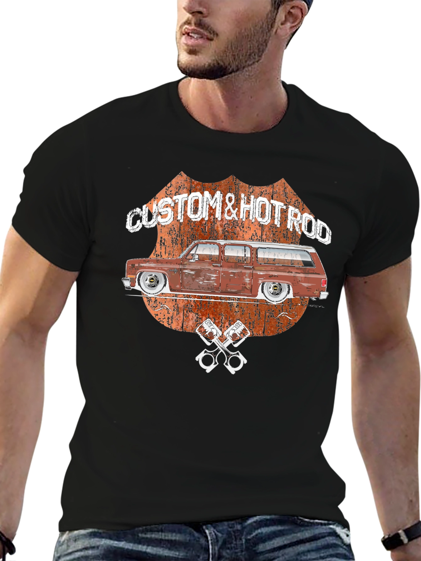 Custom & Hot Rod Truck Graphic Tee