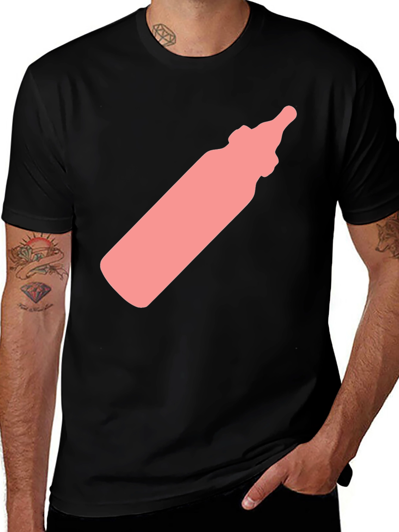 Baby Bottle T-Shirt - Stylish & Unique Design