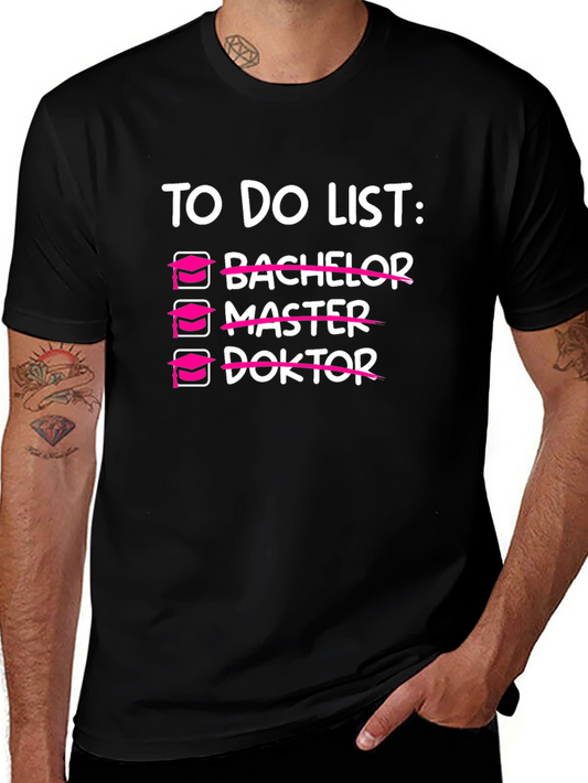 Graduation To Do List T-Shirt