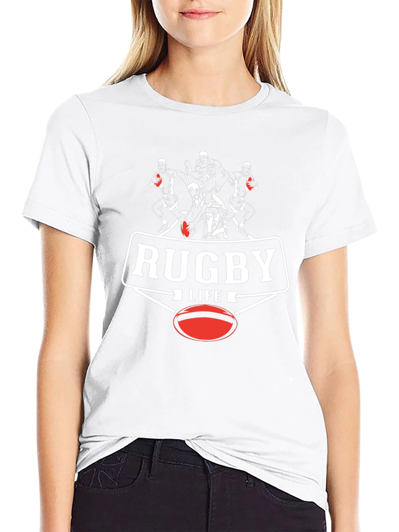 Rugby Life Graphic T-Shirt