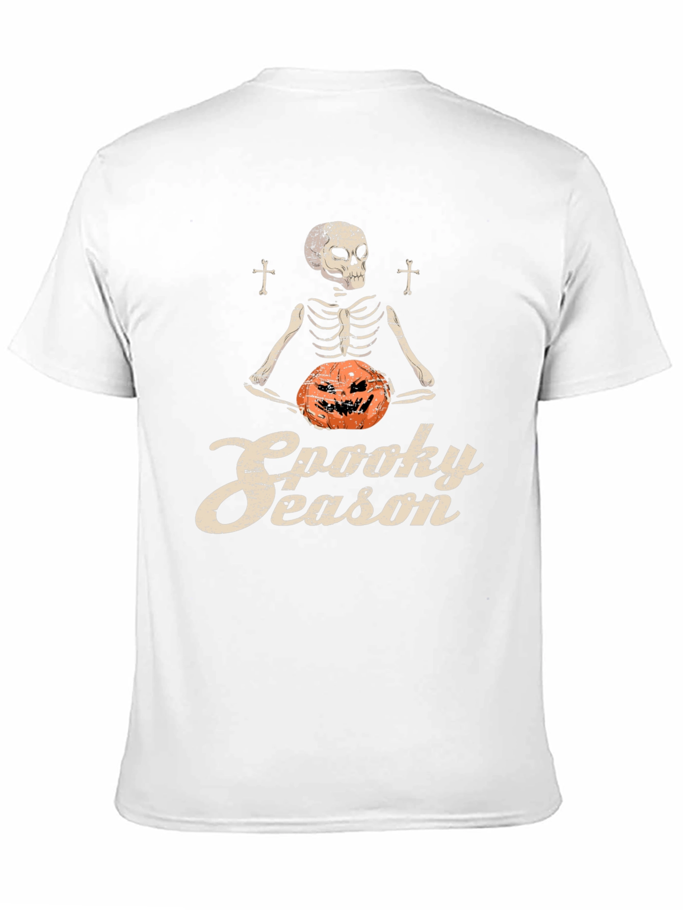 Spooky Season Halloween Skeleton Graphic Tee