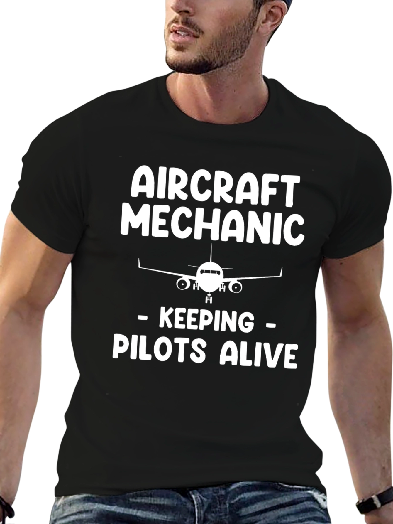 Aircraft Mechanic T-Shirt - Pilots Alive Aviation Tee
