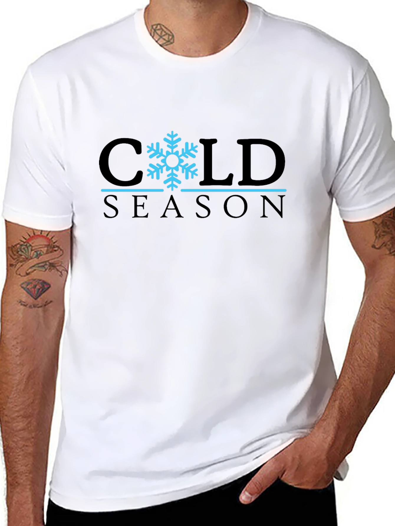Cold Season Graphic Tee - Winter Style