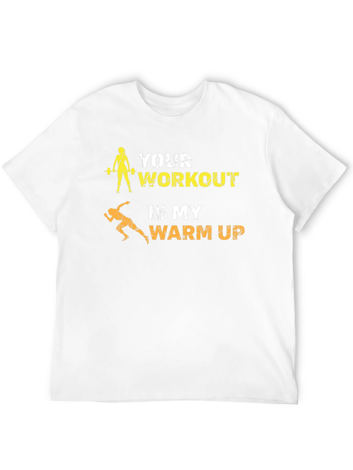 Workout Warm Up Graphic Tee