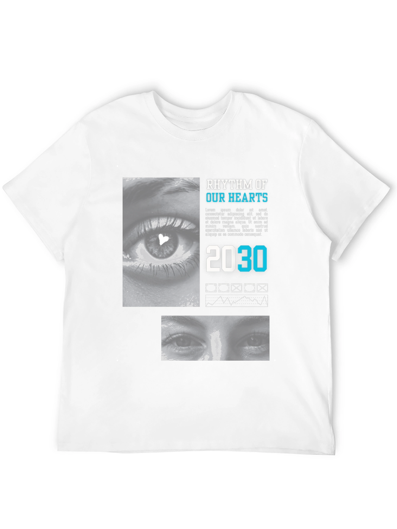Rhythm of Our Hearts 2030 Graphic Tee