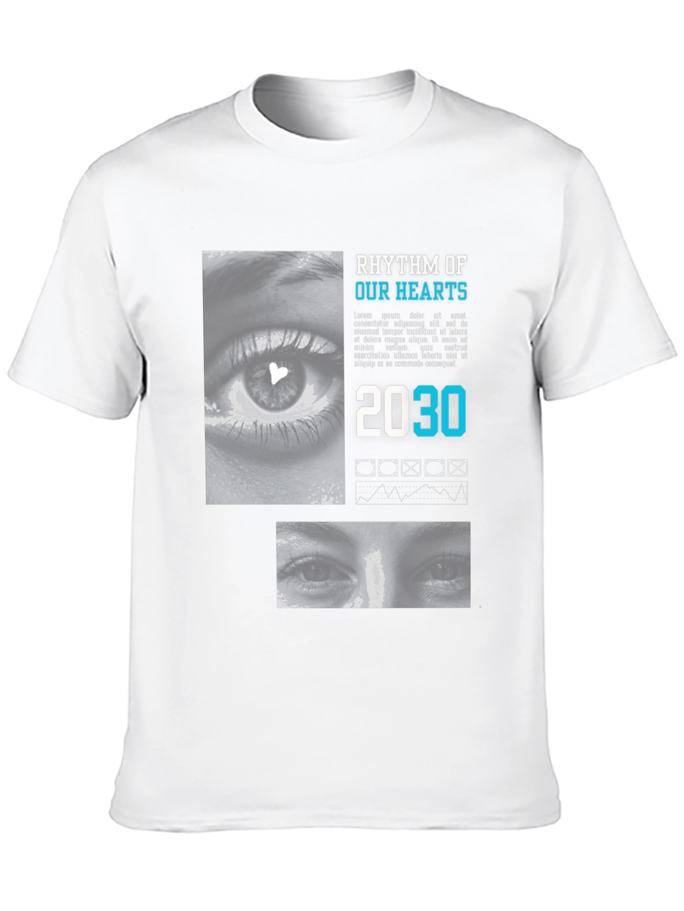 Rhythm of Our Hearts 2030 Graphic Tee
