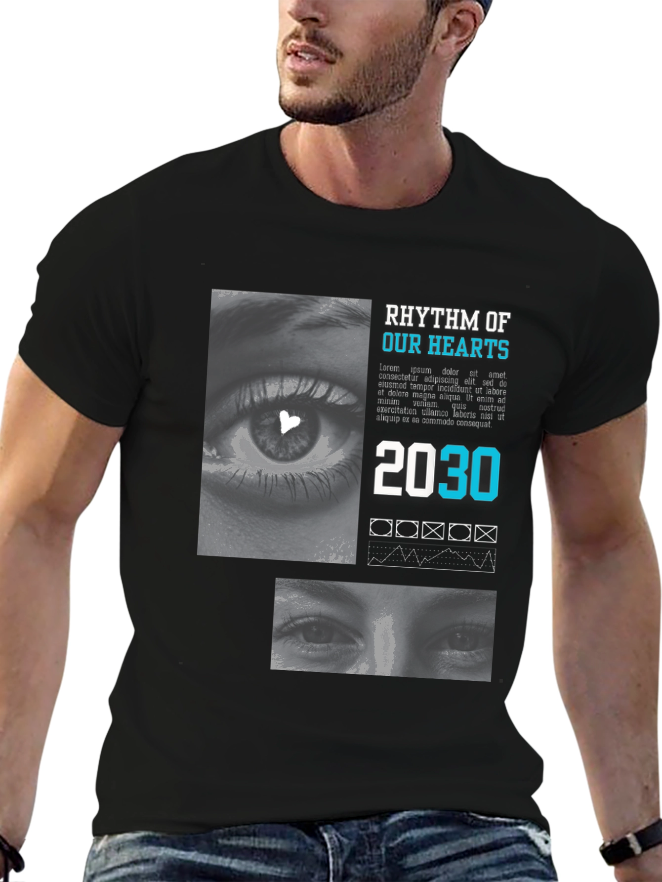 Rhythm of Our Hearts 2030 Graphic Tee
