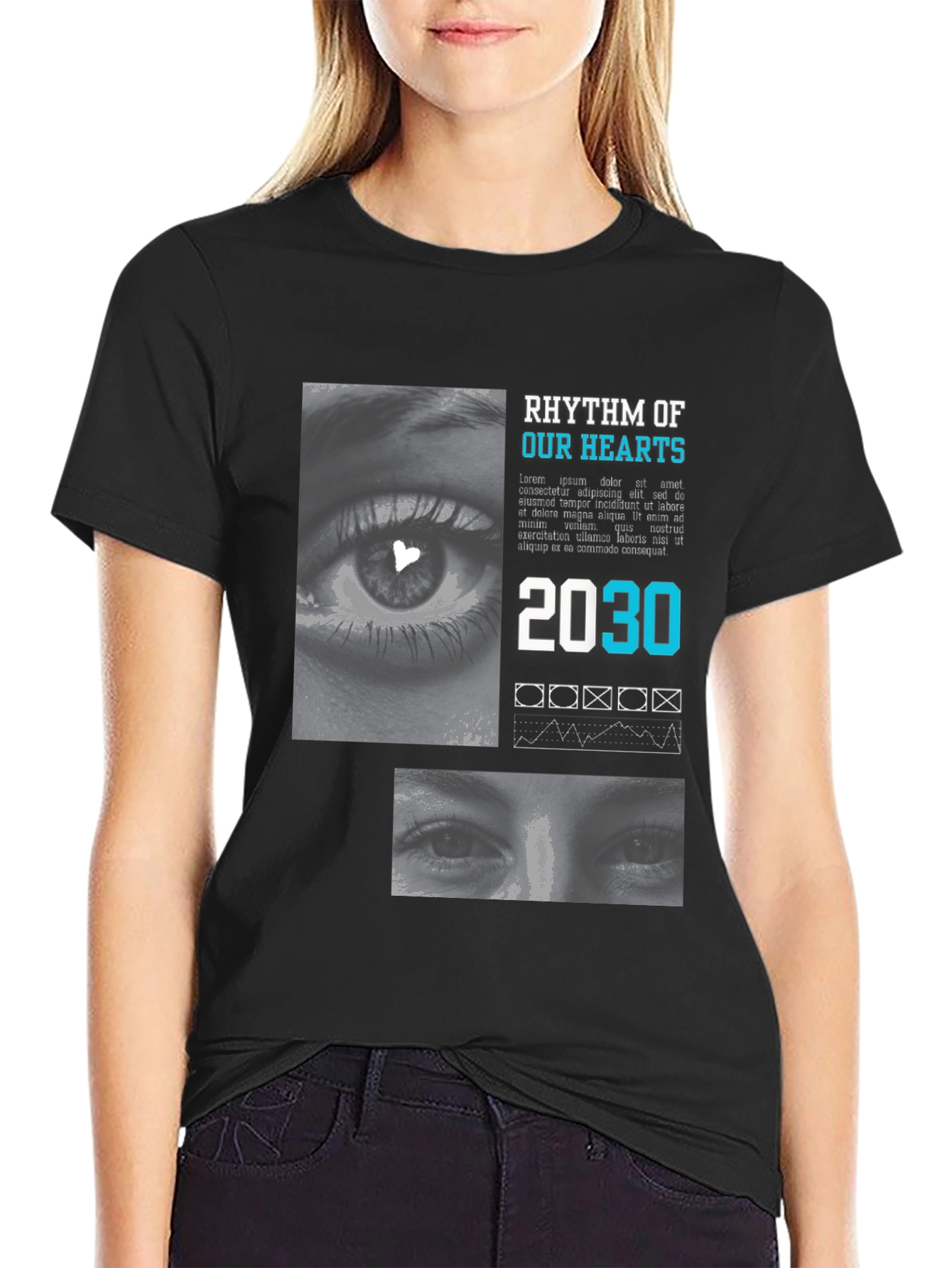 Rhythm of Our Hearts 2030 Graphic Tee