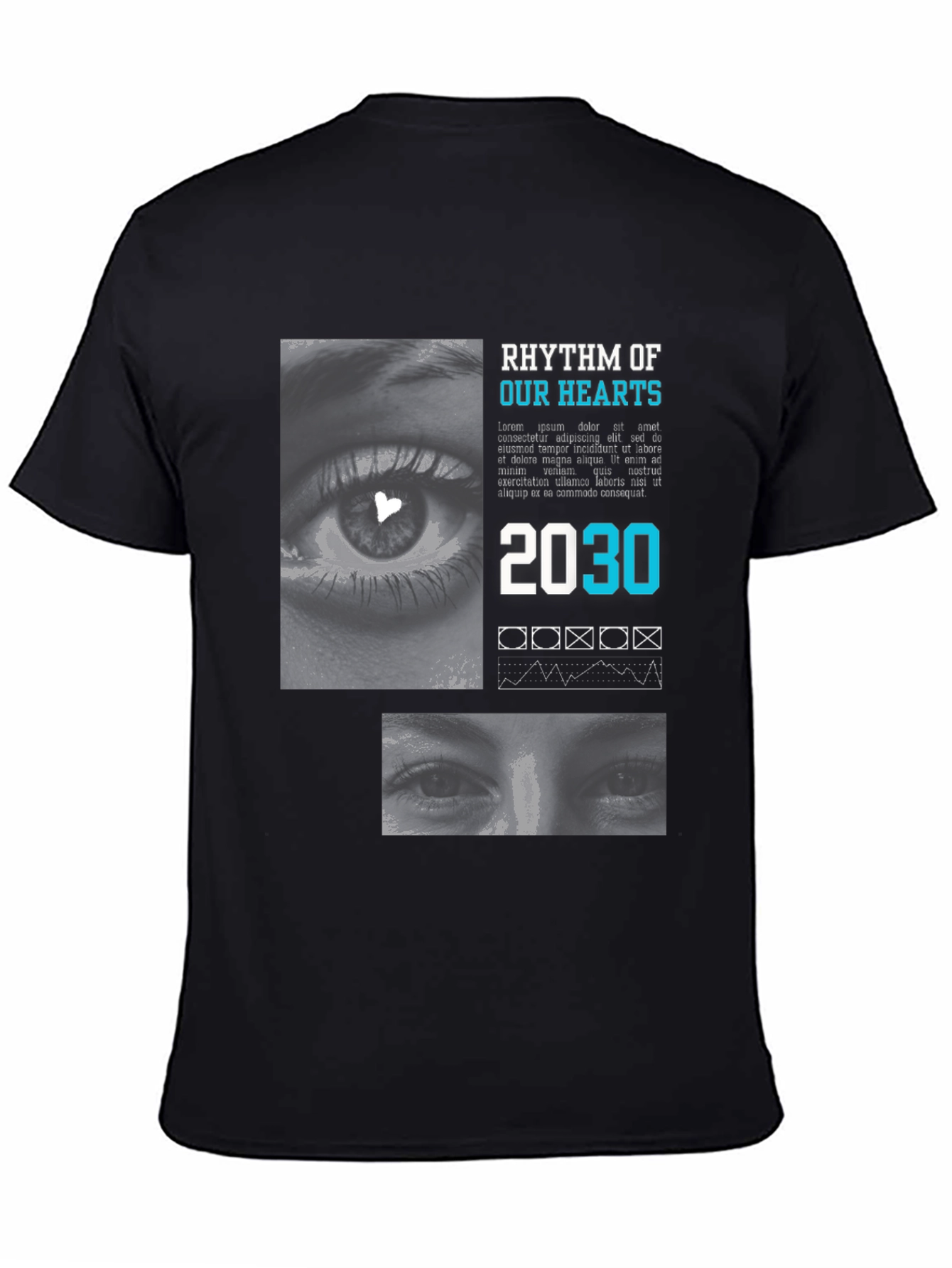 Rhythm of Our Hearts 2030 Graphic Tee