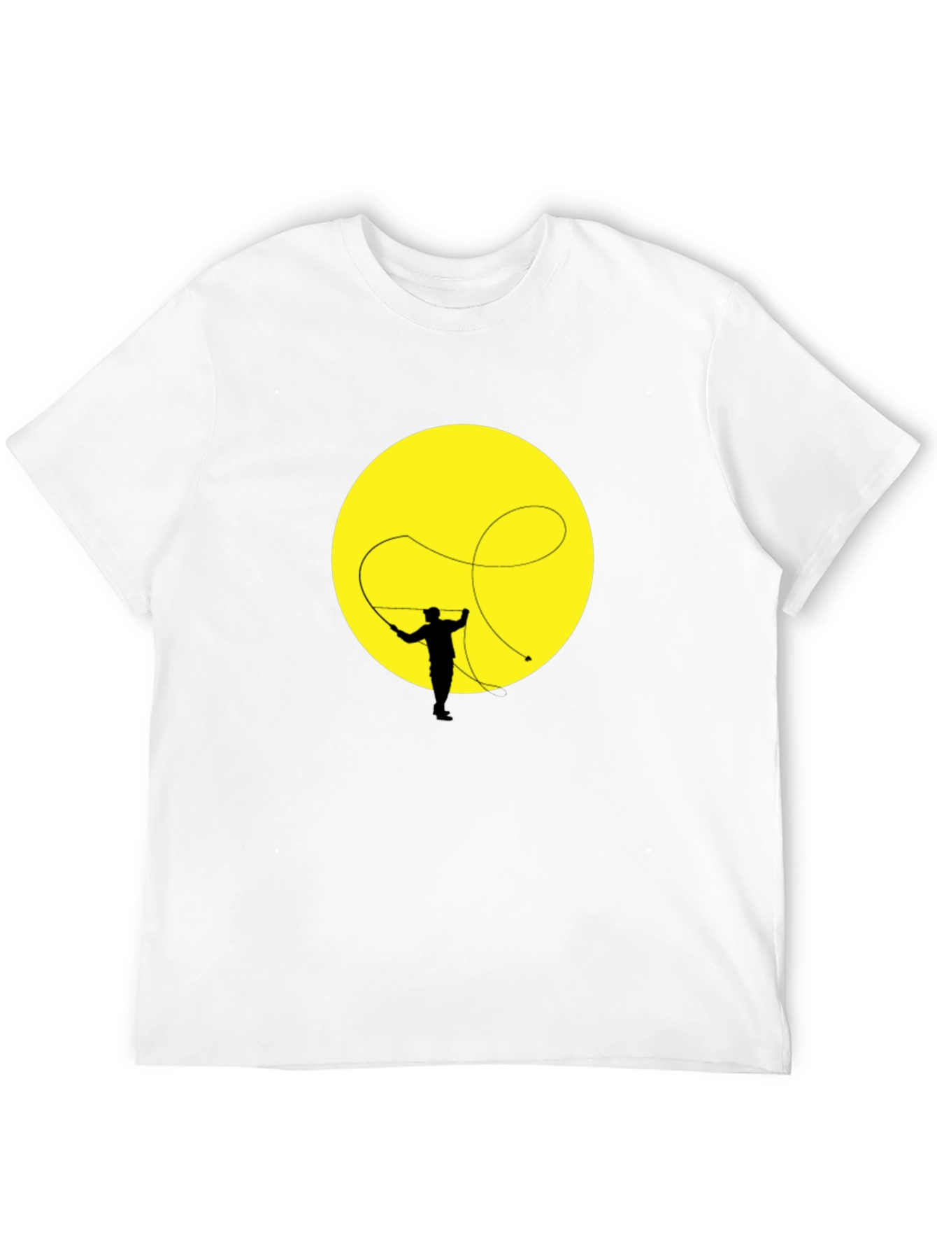 Retro Rodeo Whip T-Shirt - Black
